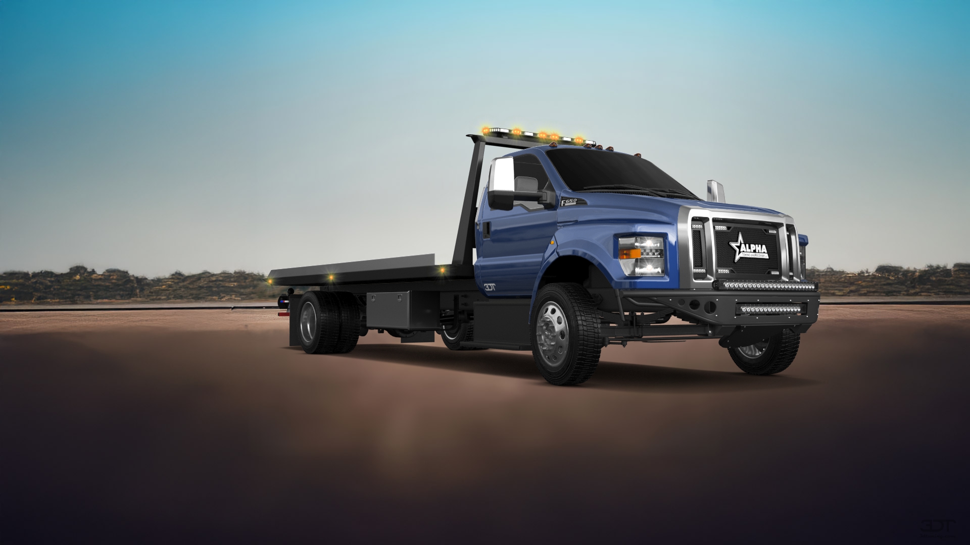 Ford F-650 Tow Truck Pickup 2016 tuning