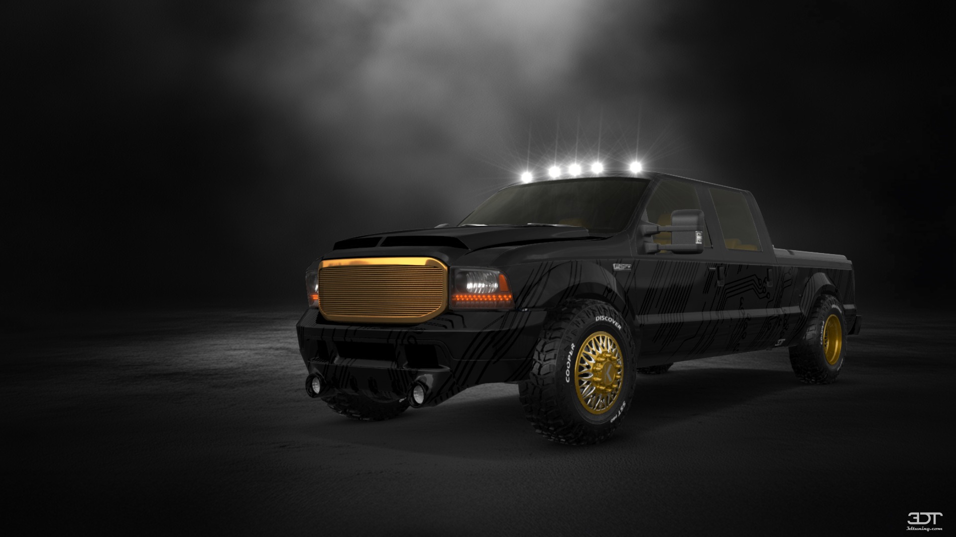 Tuning Ford F-250 Crew Cab 4 Door pickup truck 1999