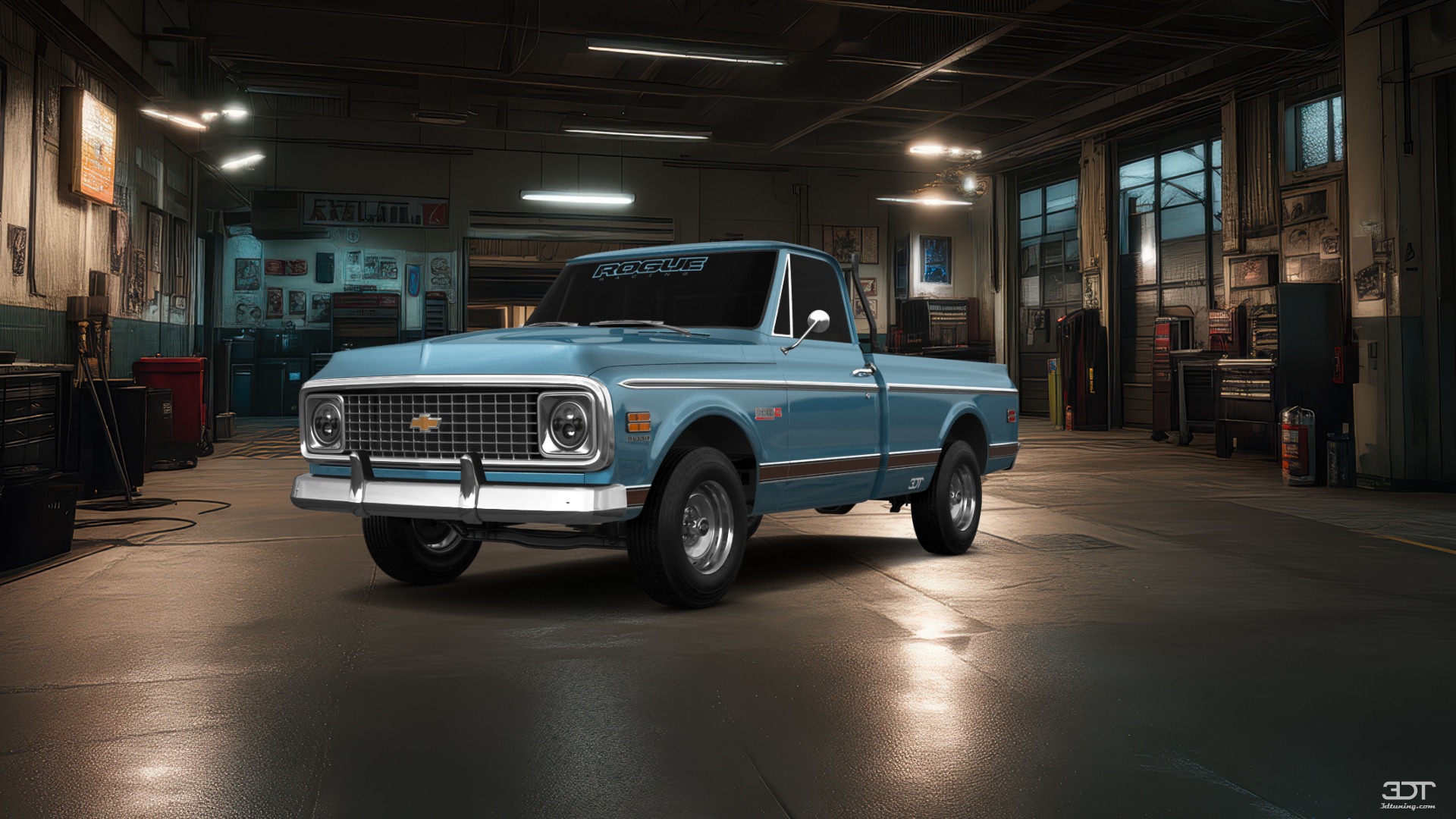 Chevrolet C-10 Cheyenne 2 Door pickup truck 1972 tuning