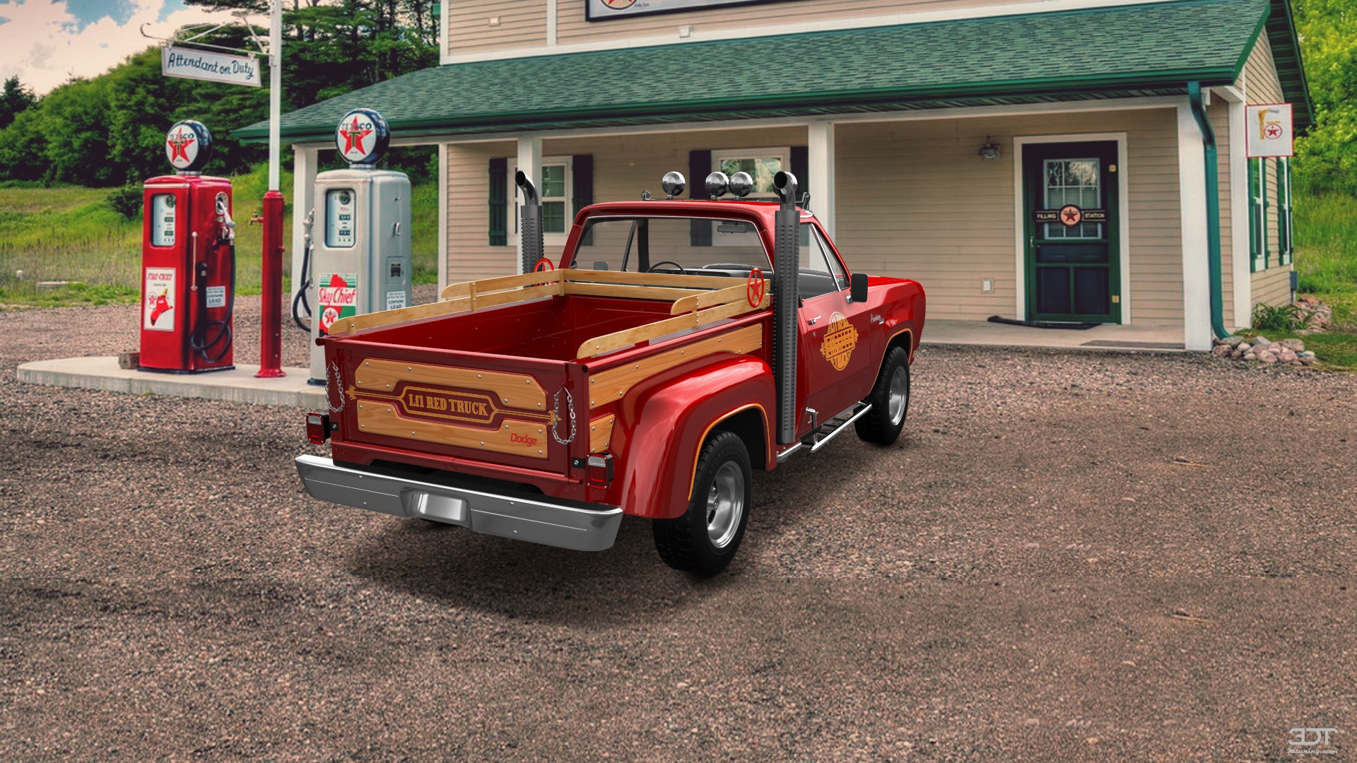 Dodge Lil Red Express 2 Door pickup truck 1978 Images
