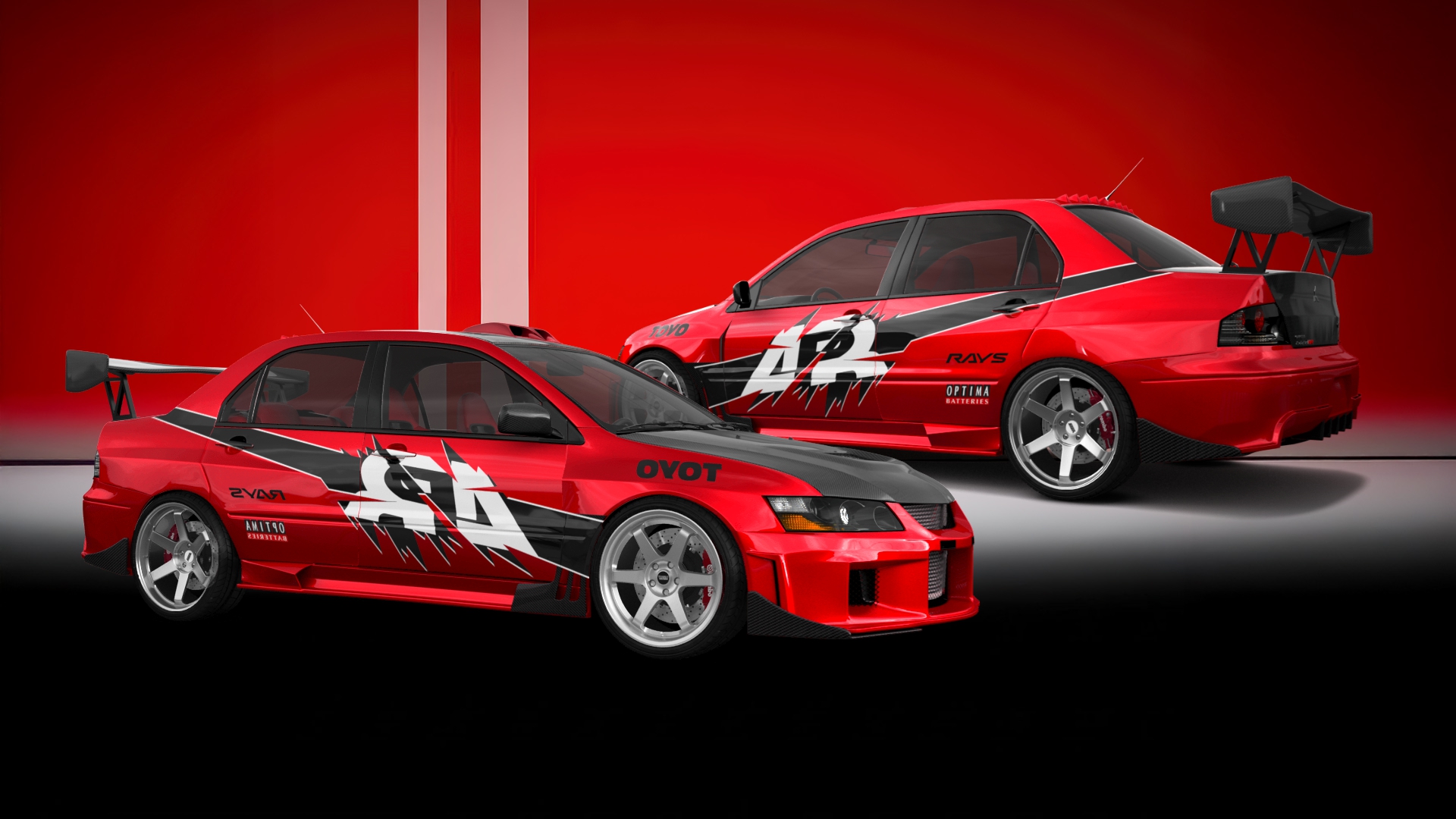 Mitsubishi Lancer Evo IX 4 Door Saloon 2005 tuning