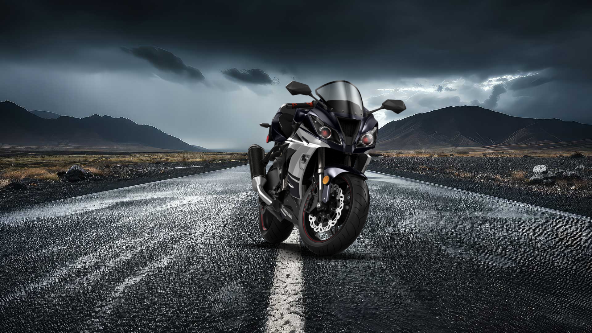 Kawasaki Ninja ZX 6R Sport Bike 2015 tuning