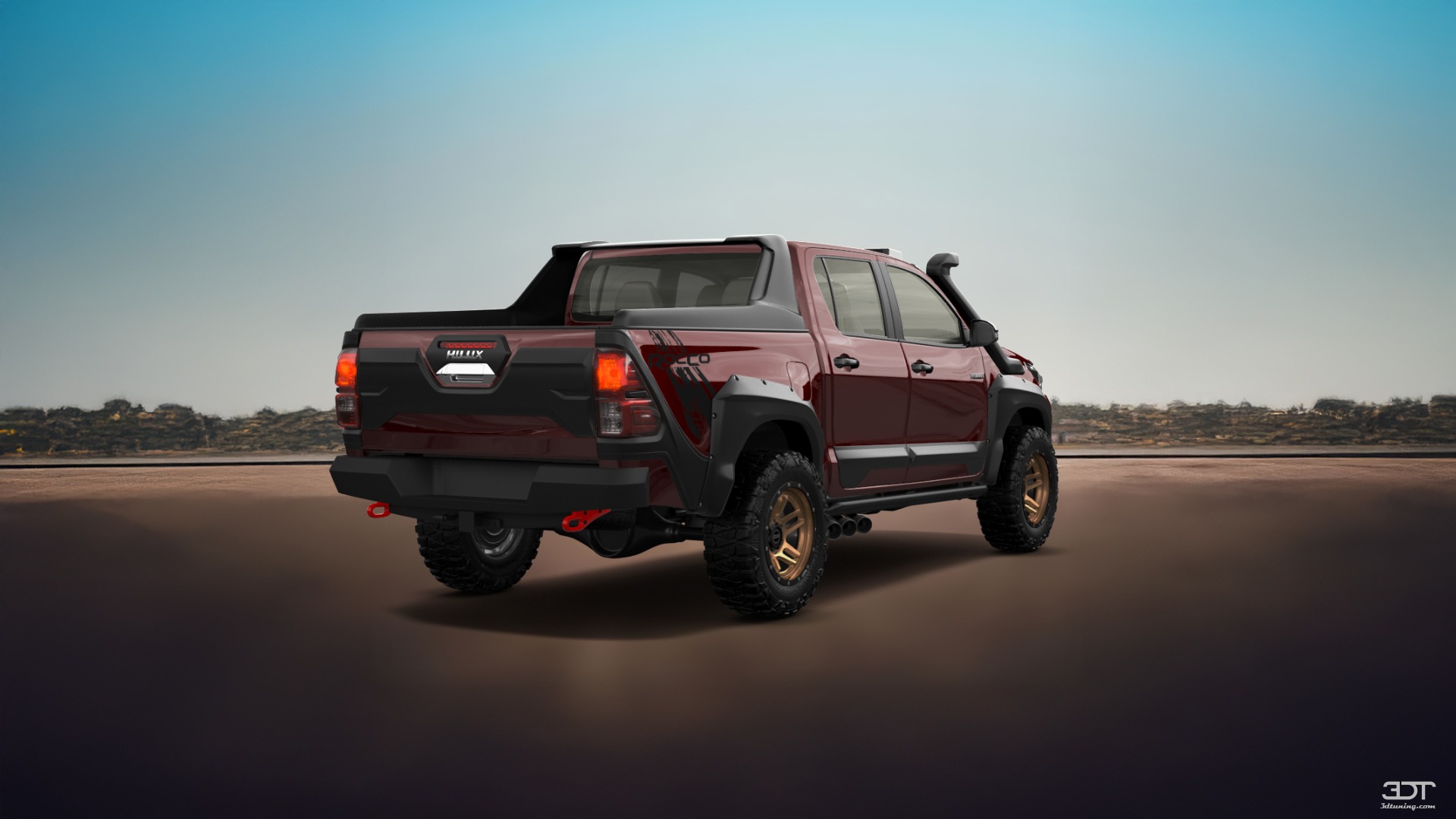 Toyota Hilux Double Cab 4 Door pickup truck 2015 tuning