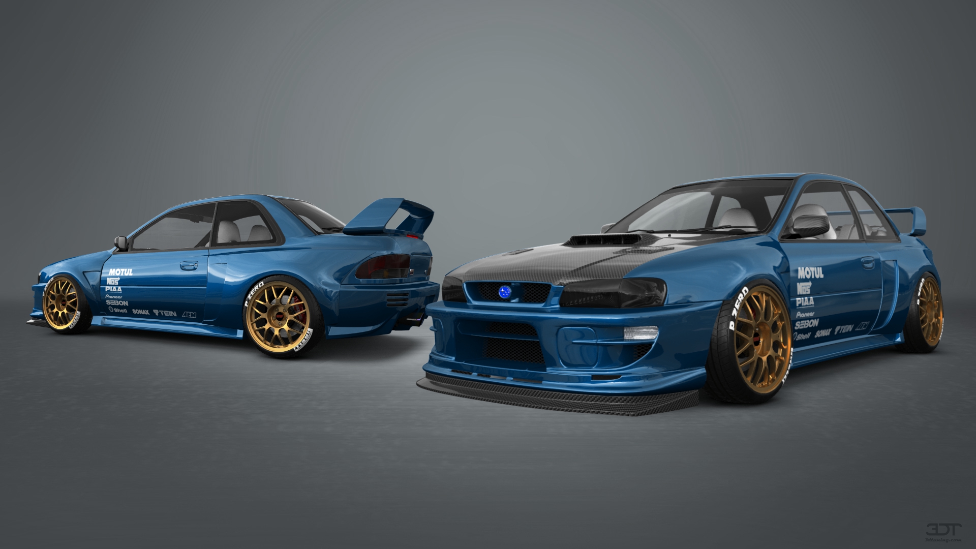 Subaru Impreza WRX STI 22B 2 Door Coupe 2000