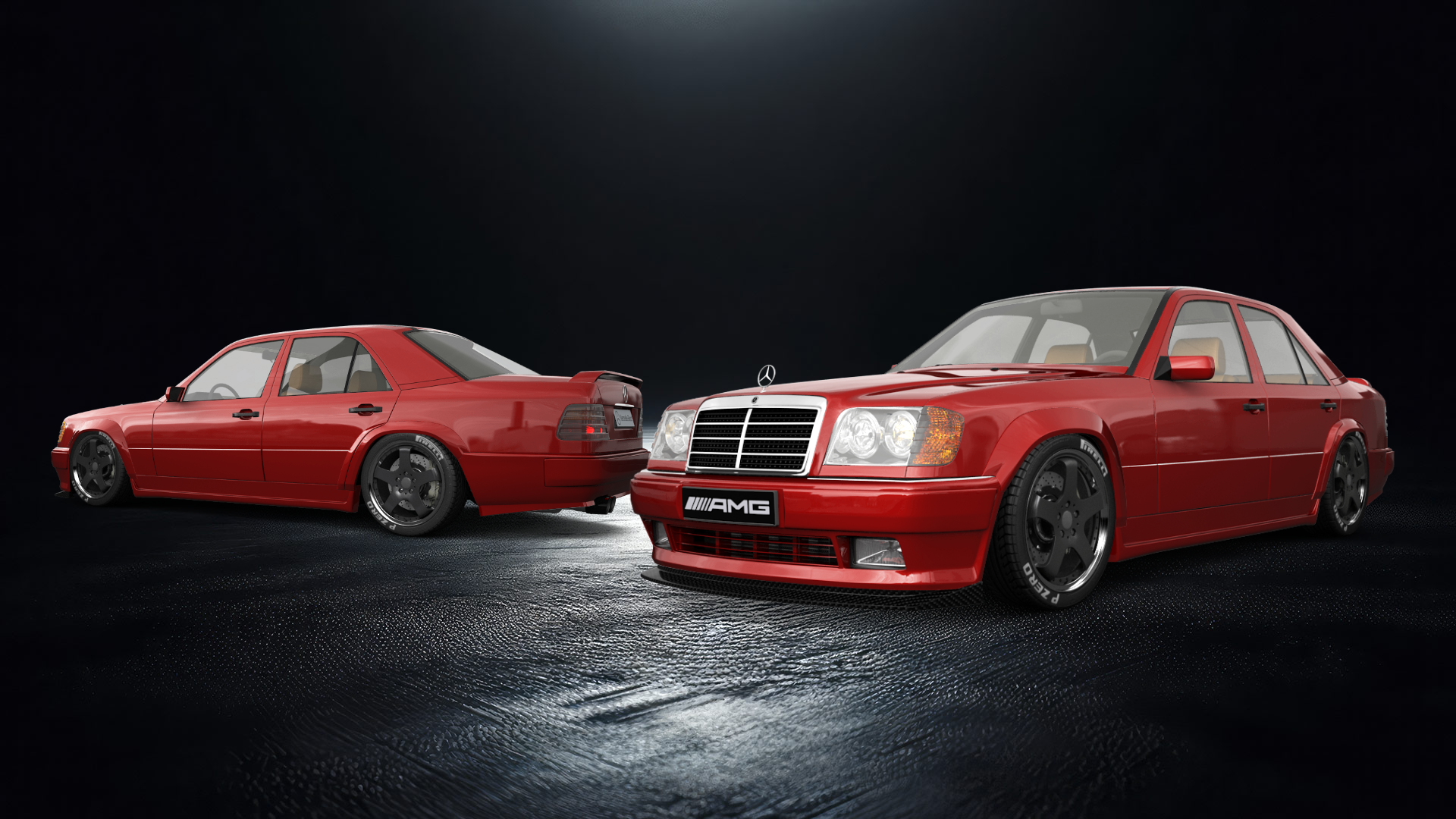 Mercedes E-Class Sedan 1984 tuning