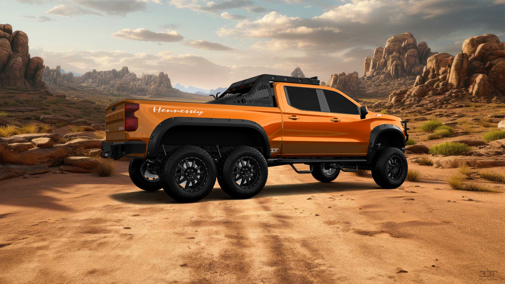 Chevrolet Silverado Hennessey Goliath 6X6 Truck 2020 Images