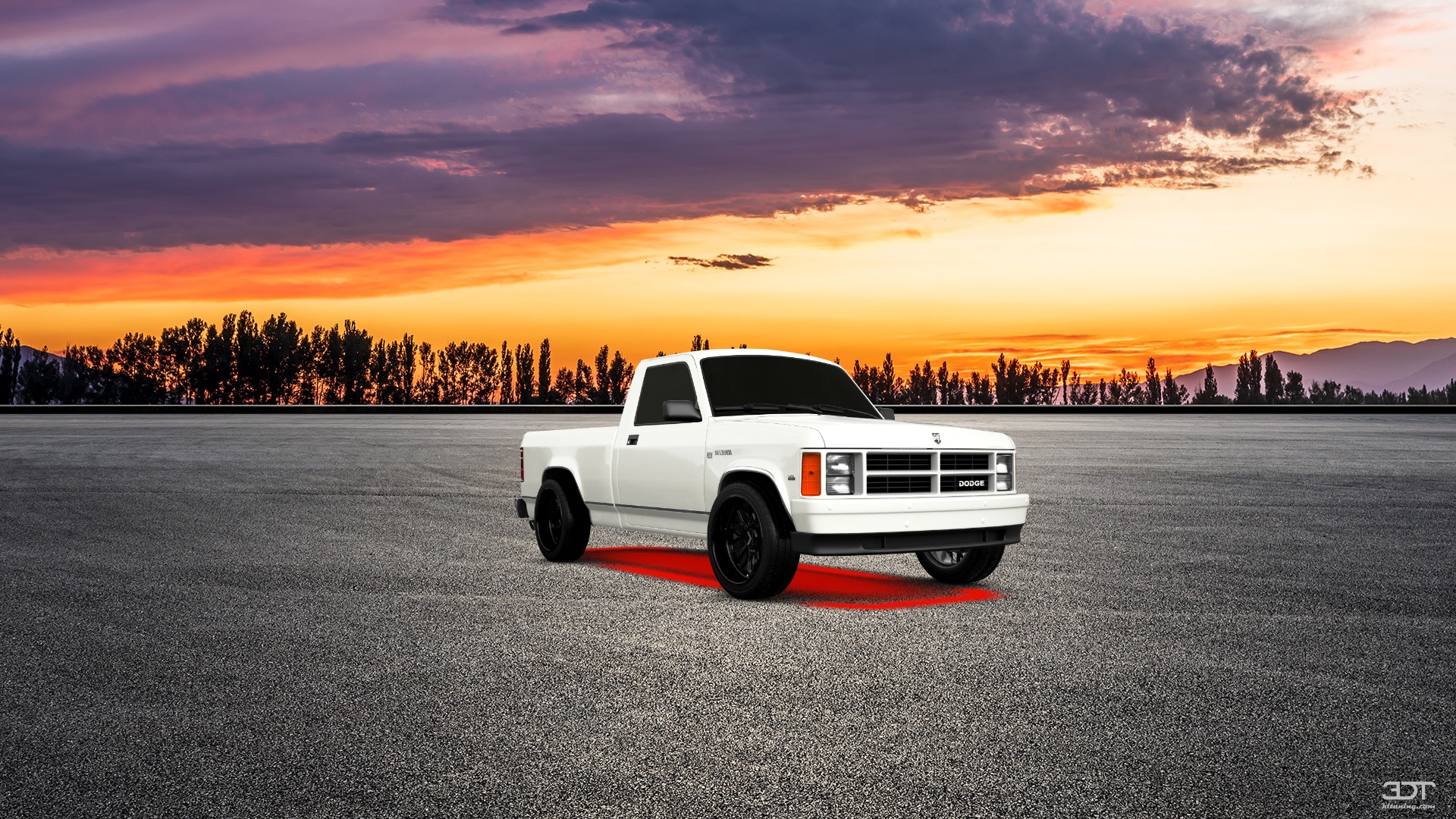 Dodge Dakota Regular Cab 2 Door pickup truck 1987 tuning