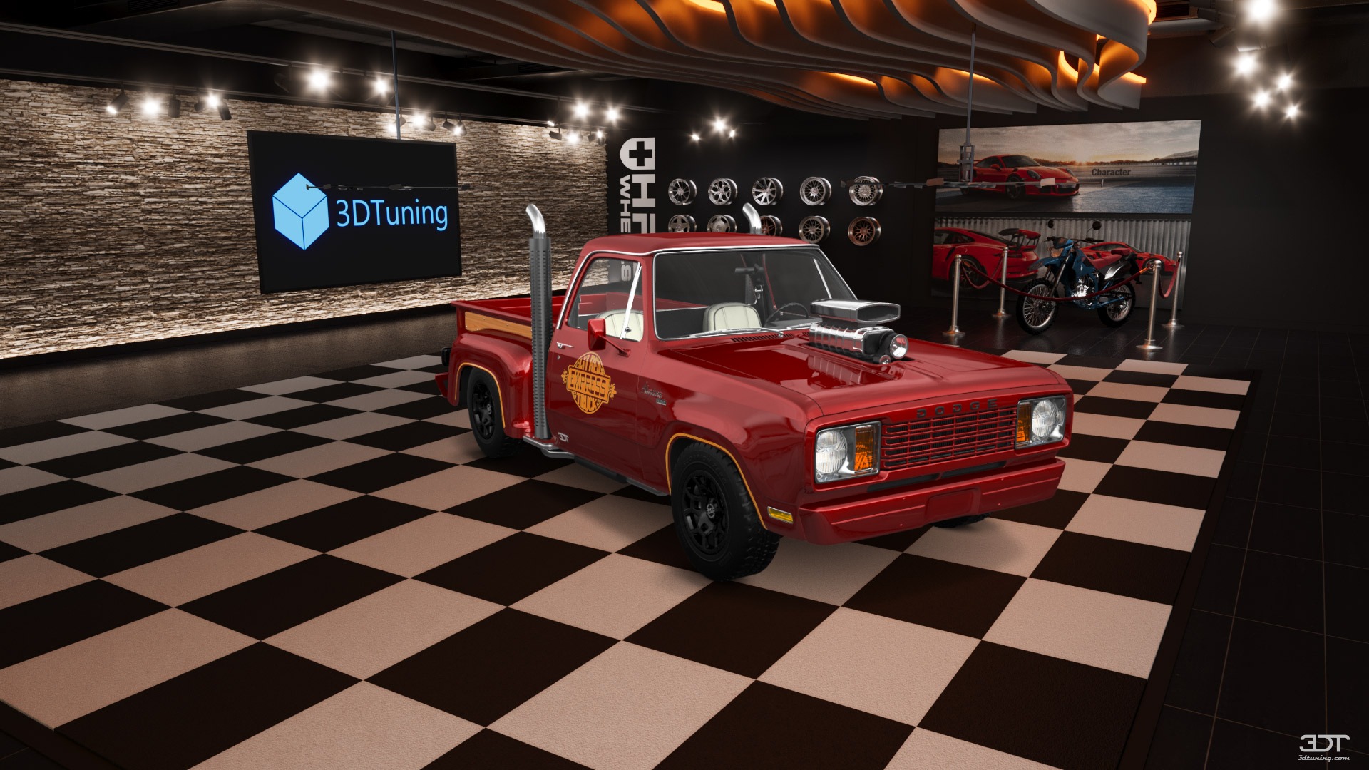 Dodge Lil Red Express 2 Door pickup truck 1978