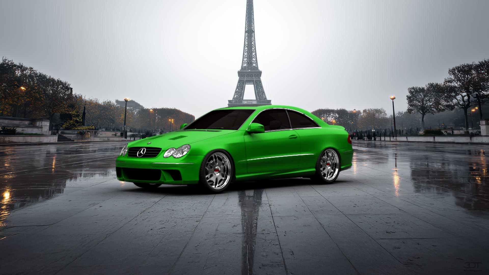 Mercedes CLK Coupe 2004 tuning