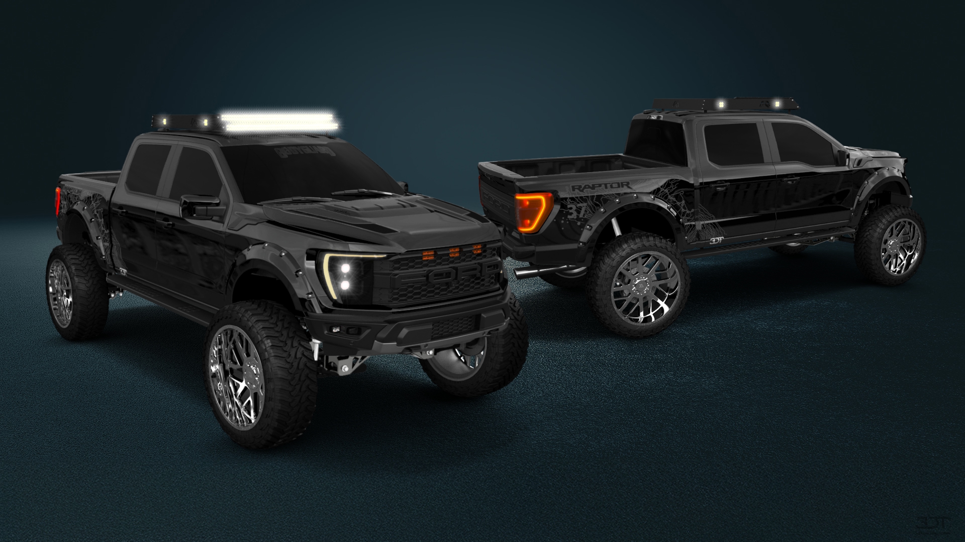 Ford F-150 Raptor 4 Door pickup truck 2021 tuning