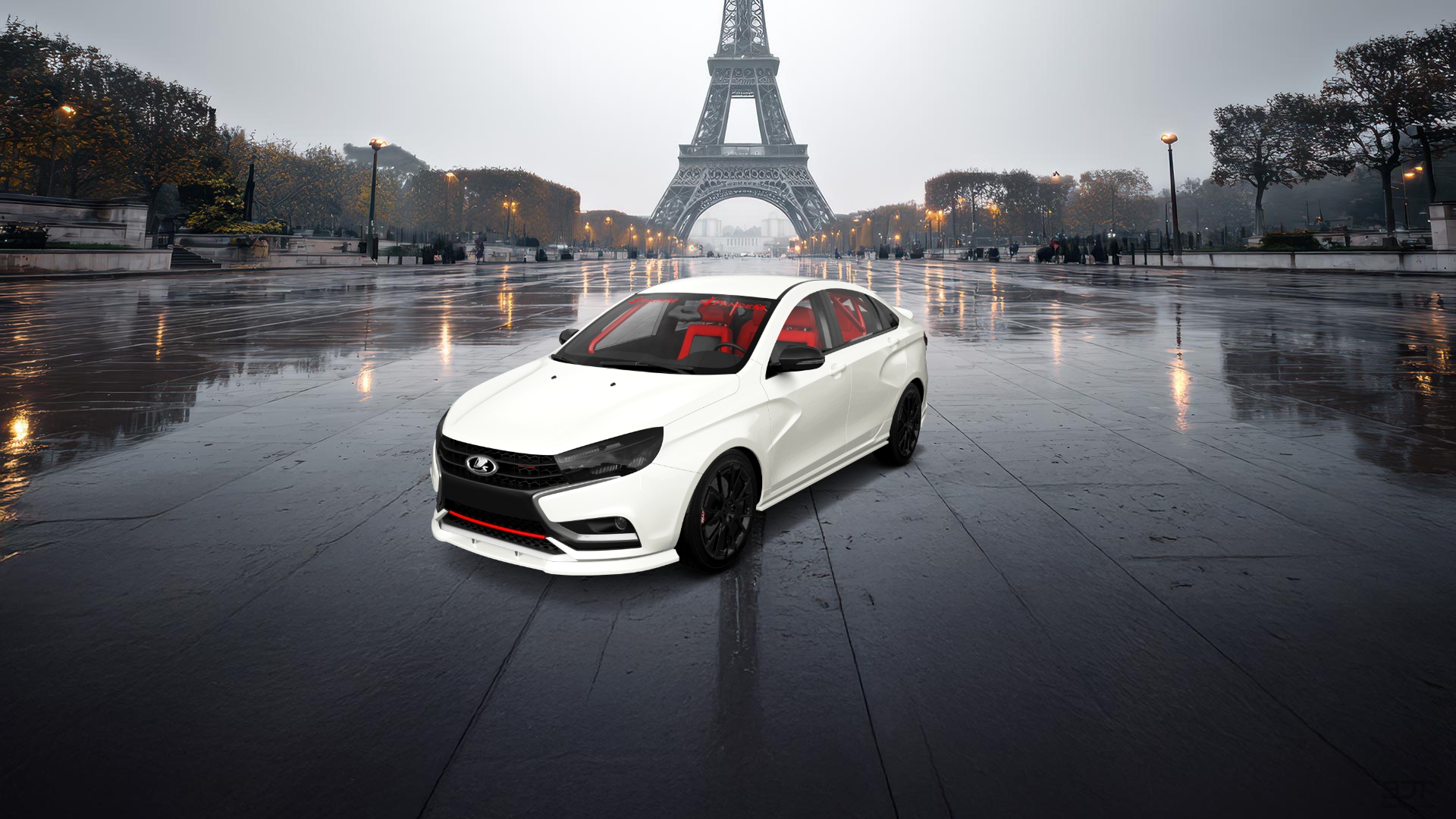 Lada Vesta 4 Door Saloon 2016 tuning