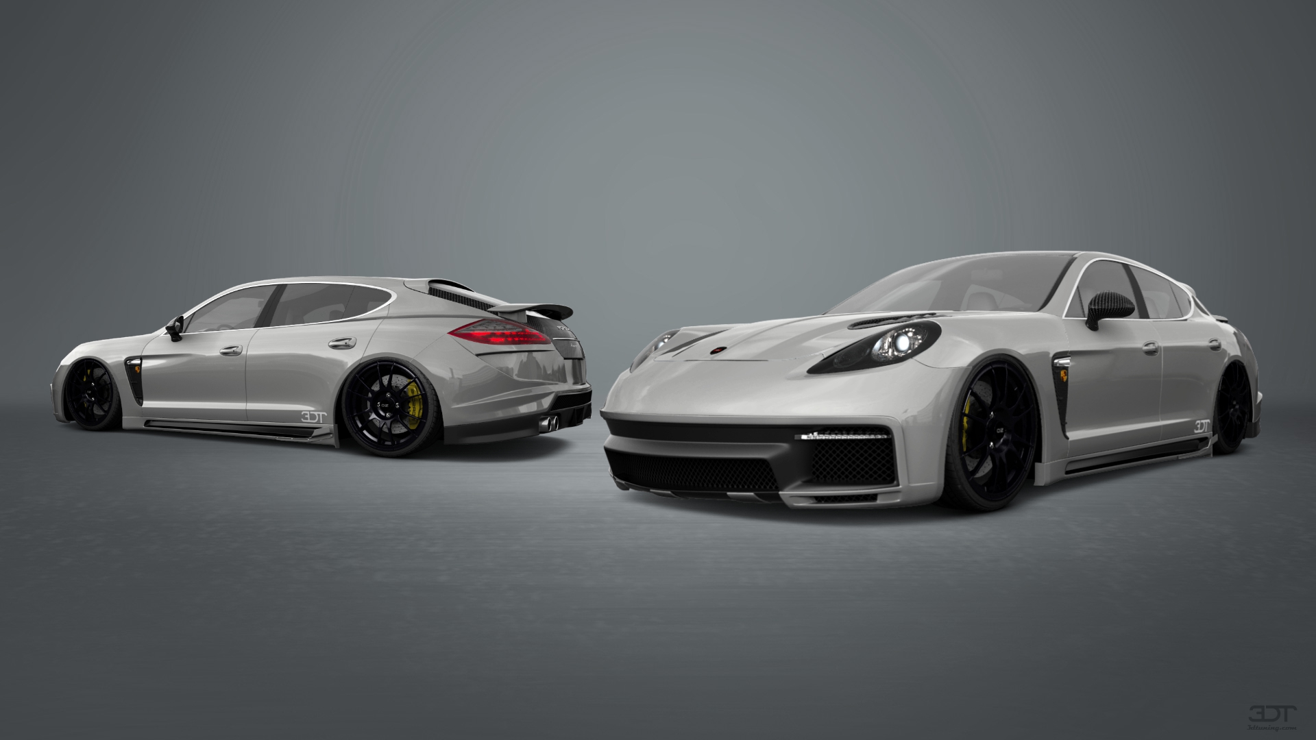 Porsche Panamera 4 door fastback saloon 2011 tuning