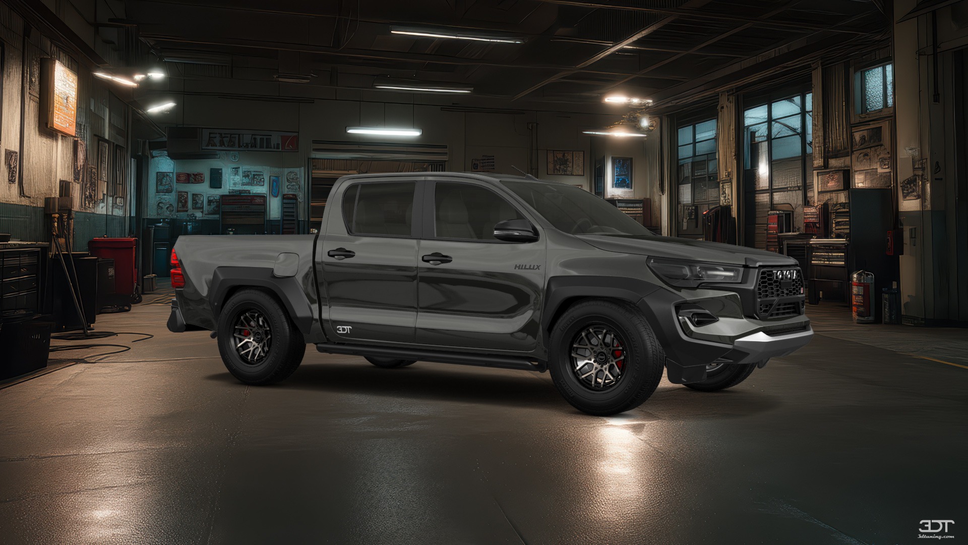 Toyota Hilux Double Cab 4 Door pickup truck 2015 tuning