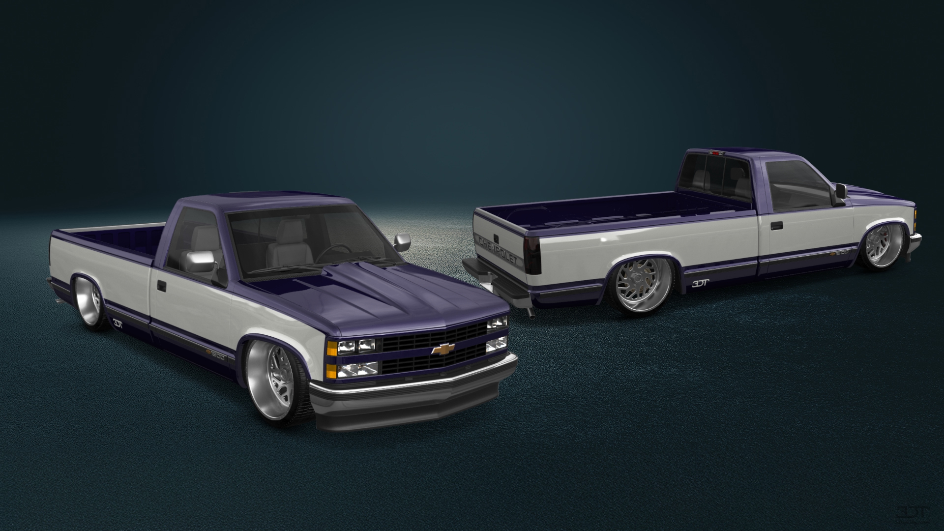 Chevrolet K1500 Regular Cab Fleetside Pickup 1988