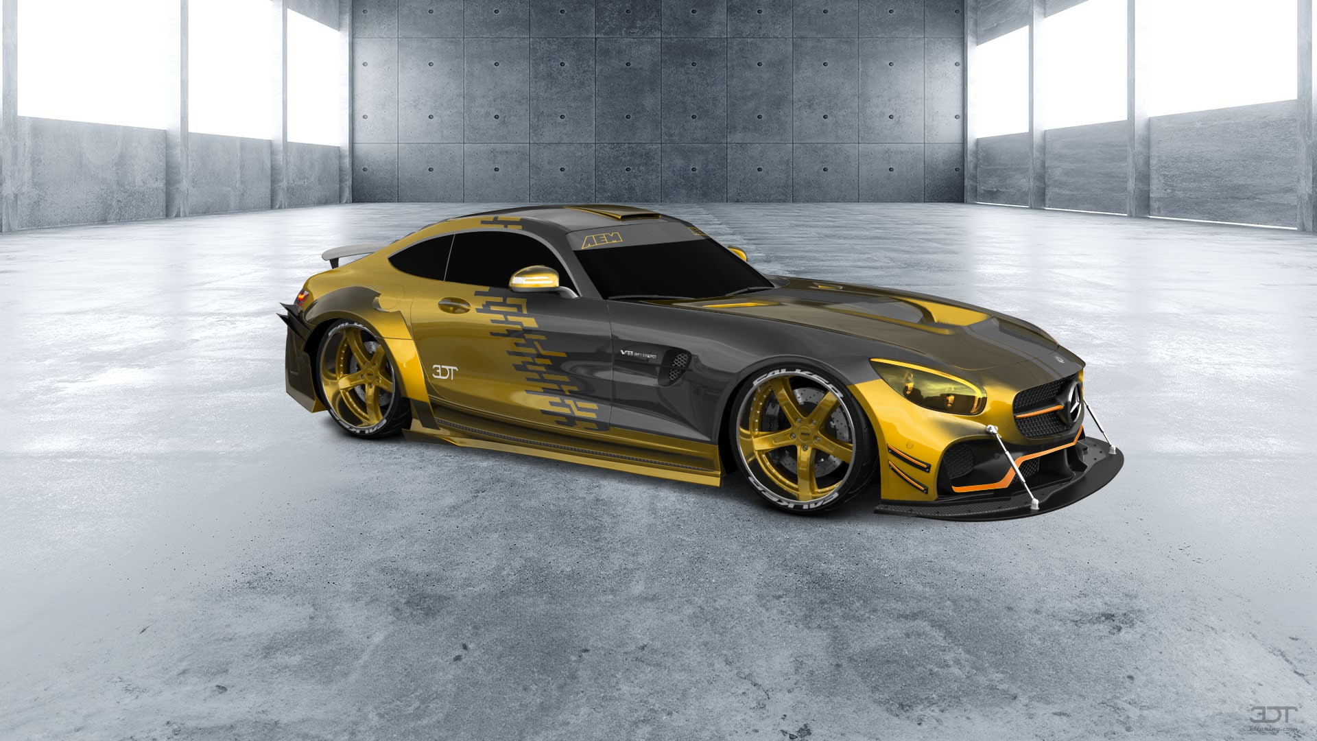 Mercedes AMG GT 2 door fastback coupe 2015