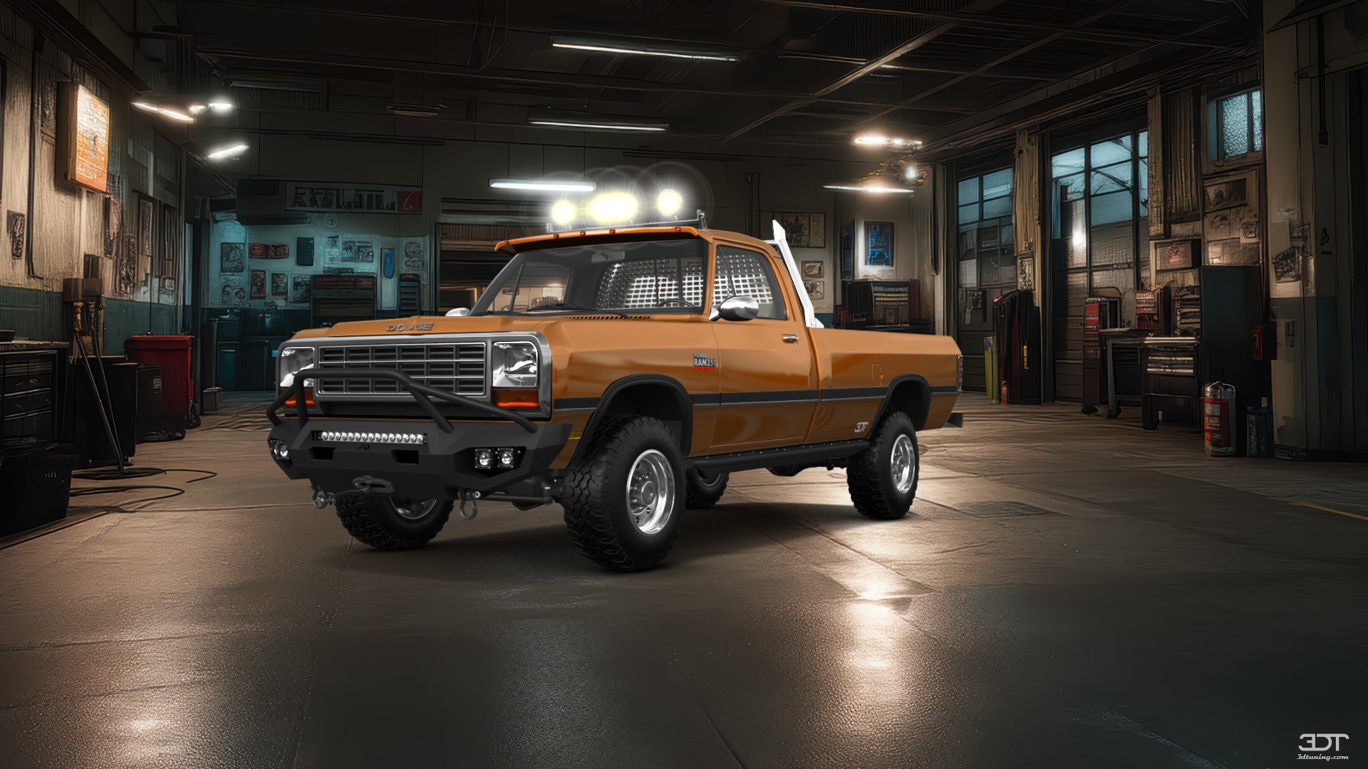 Dodge Ram 2 Door pickup truck 1991 tuning