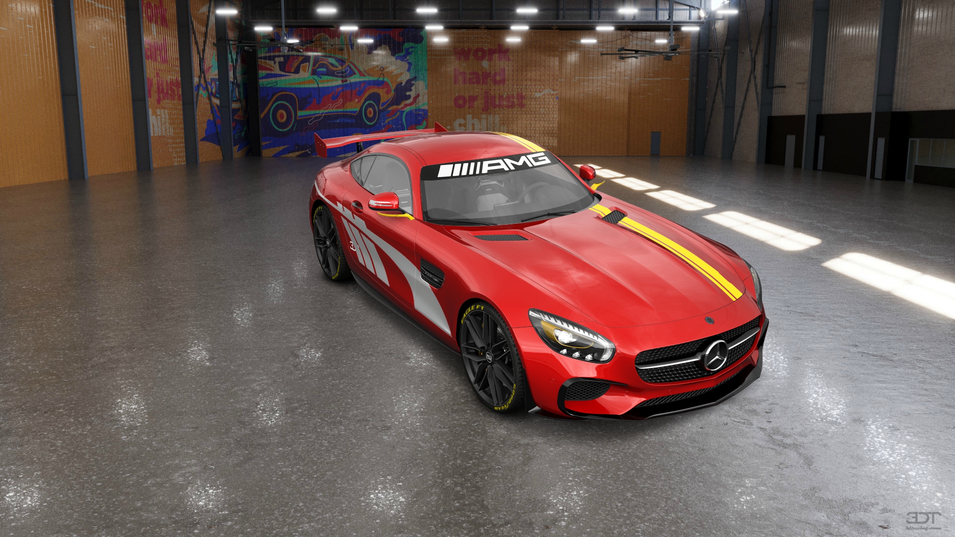 Mercedes AMG GT 2 door fastback coupe 2016