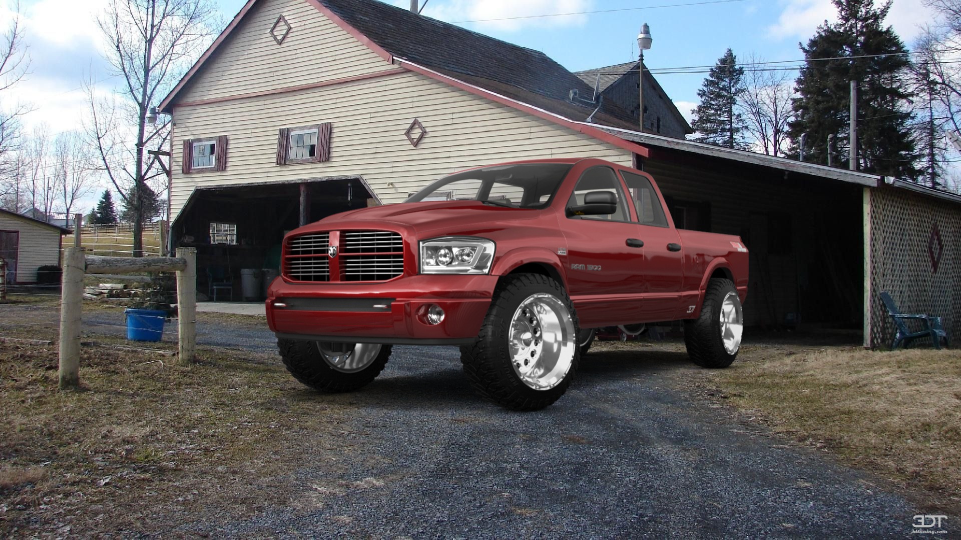 Dodge Ram 1500 Quad-Cab 4 Door pickup truck 2006 tuning
