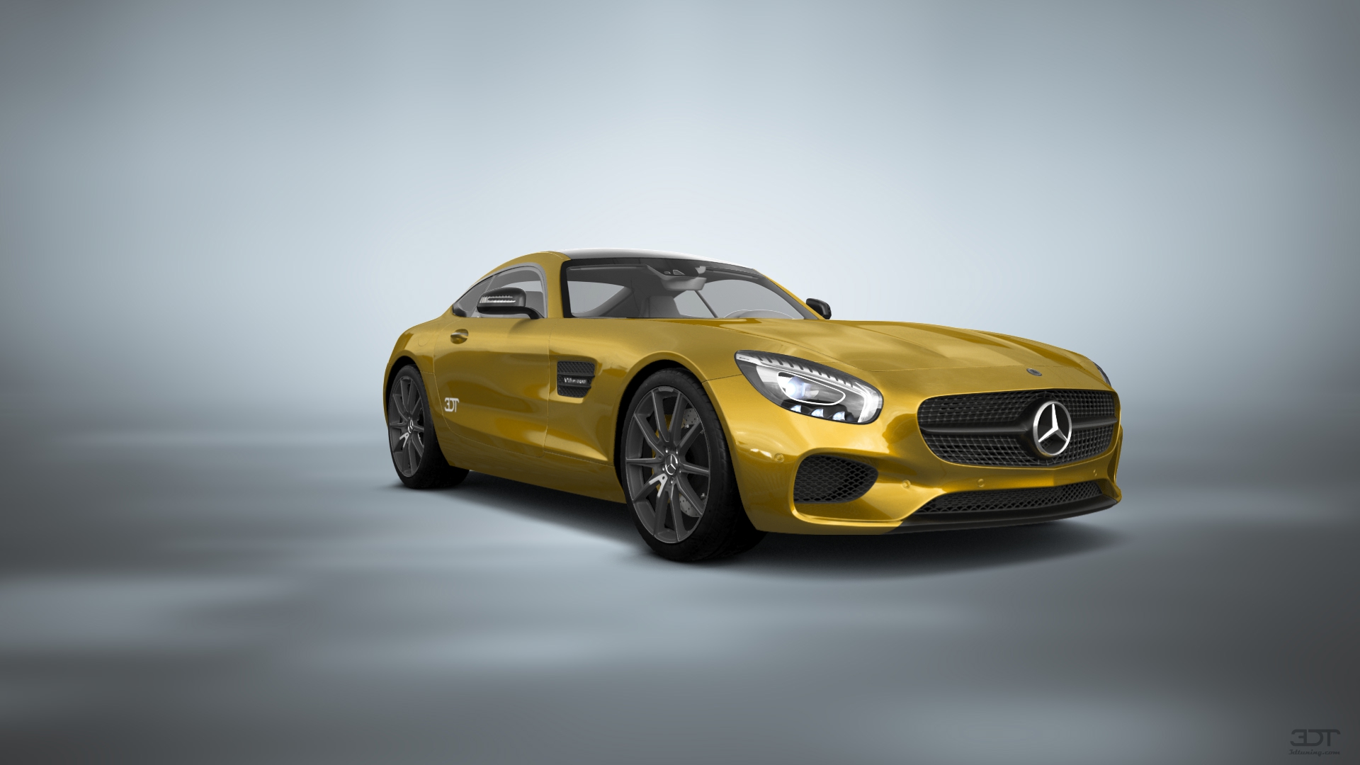 Mercedes AMG GT 2 door fastback coupe 2015