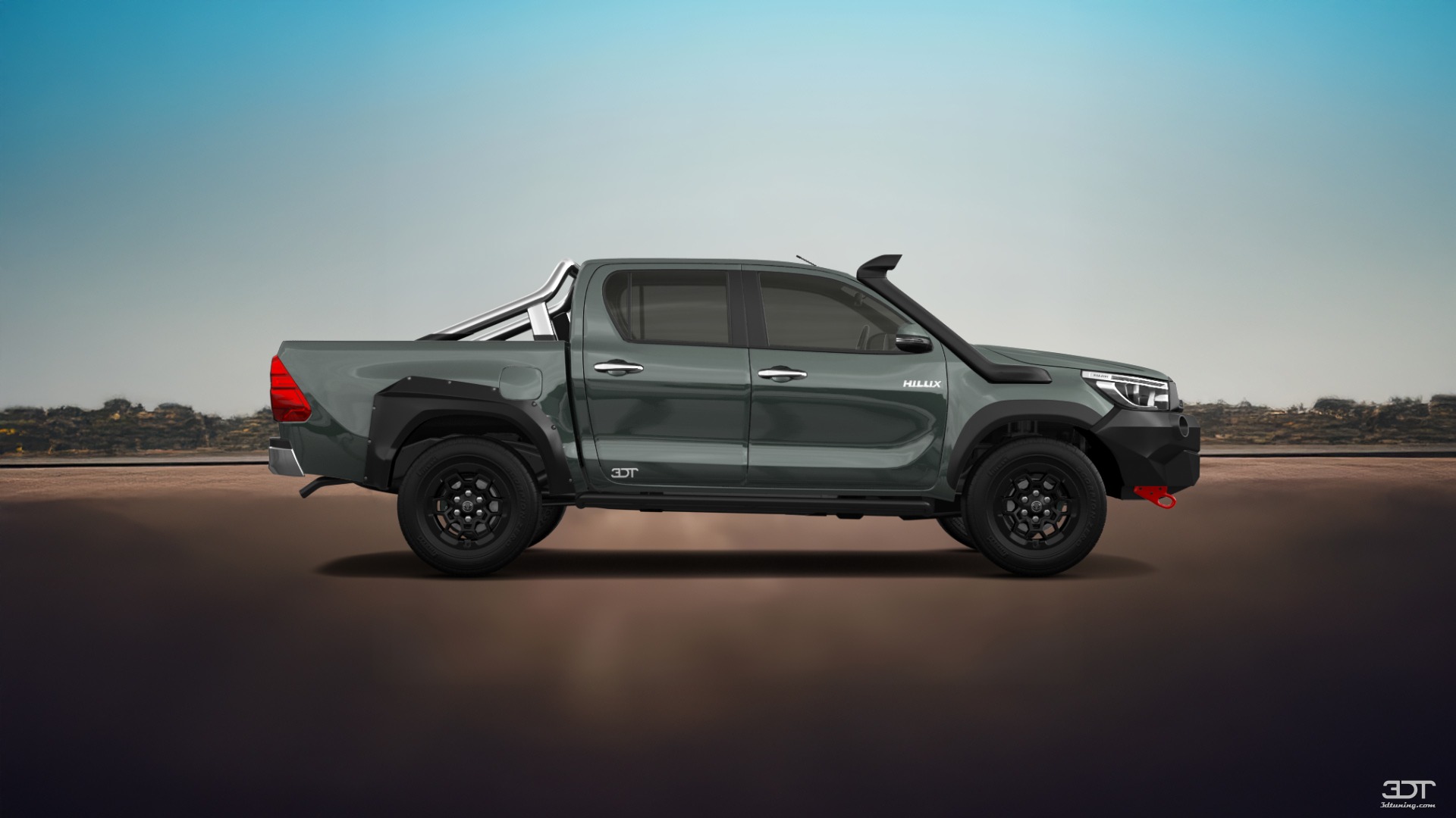 Toyota Hilux Double Cab 4 Door pickup truck 2015 tuning