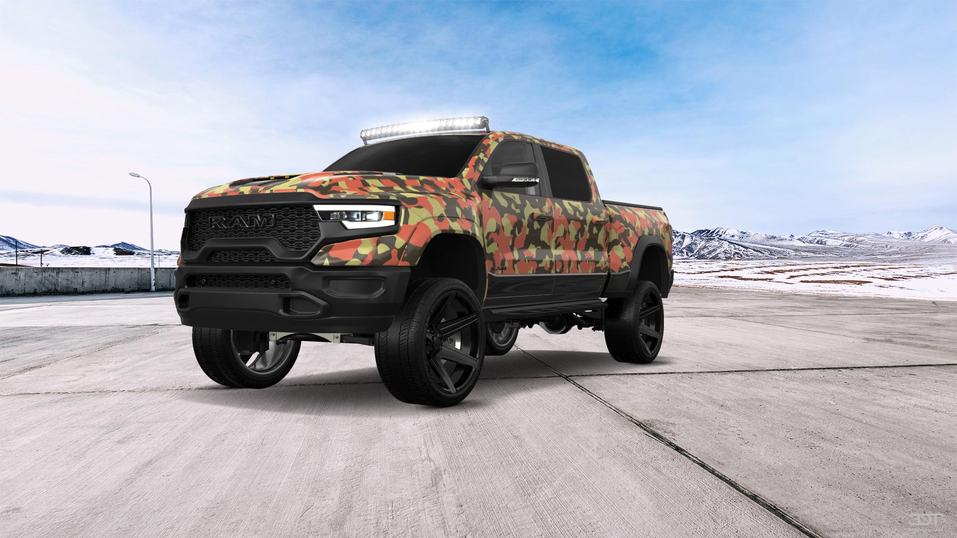 Dodge Ram 1500 TRX 4 Door pickup truck 2021