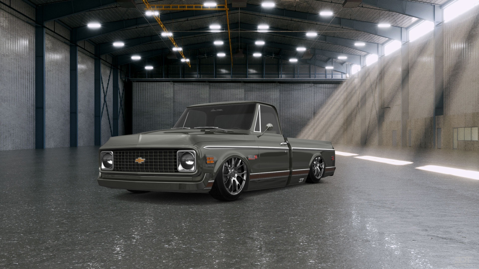 Chevrolet C-10 Cheyenne 2 Door pickup truck 1972
