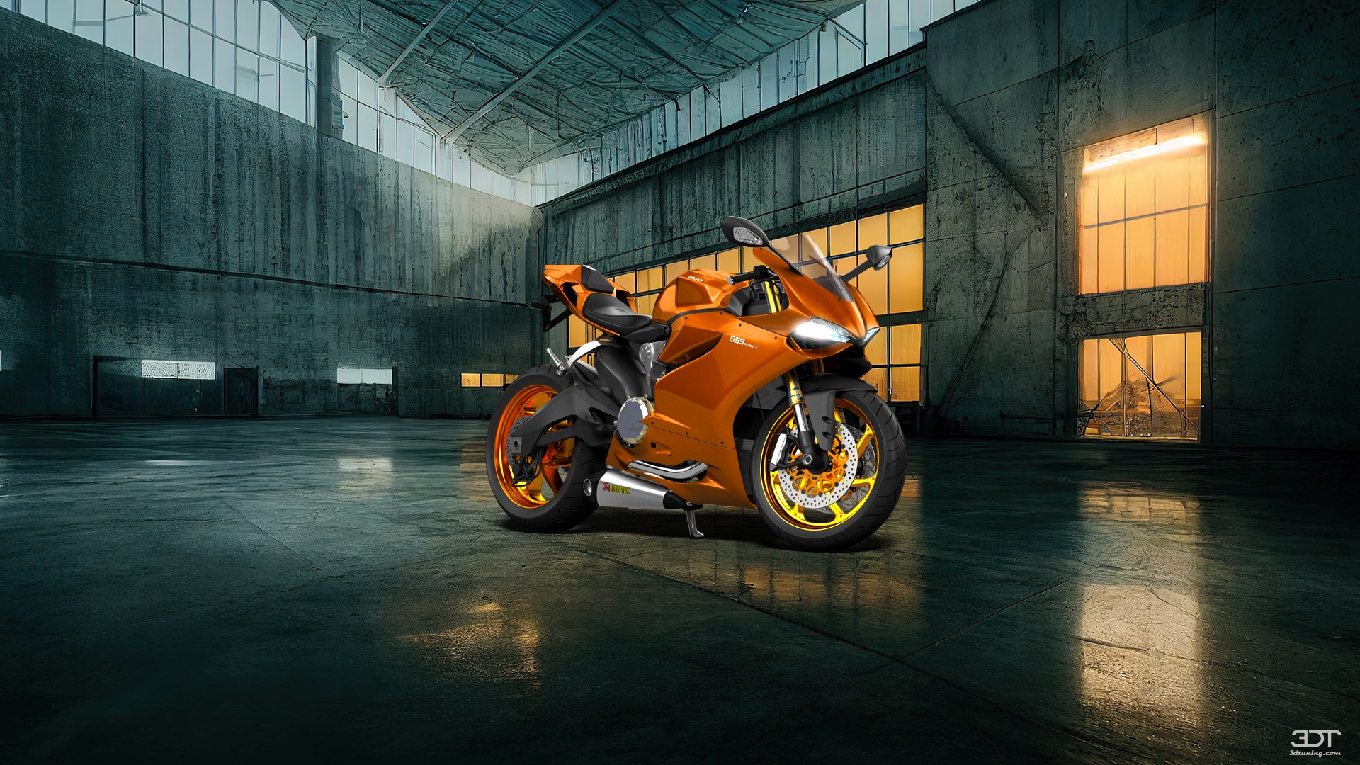 Tuning Ducati 899 Panigale Sport Bike 2015