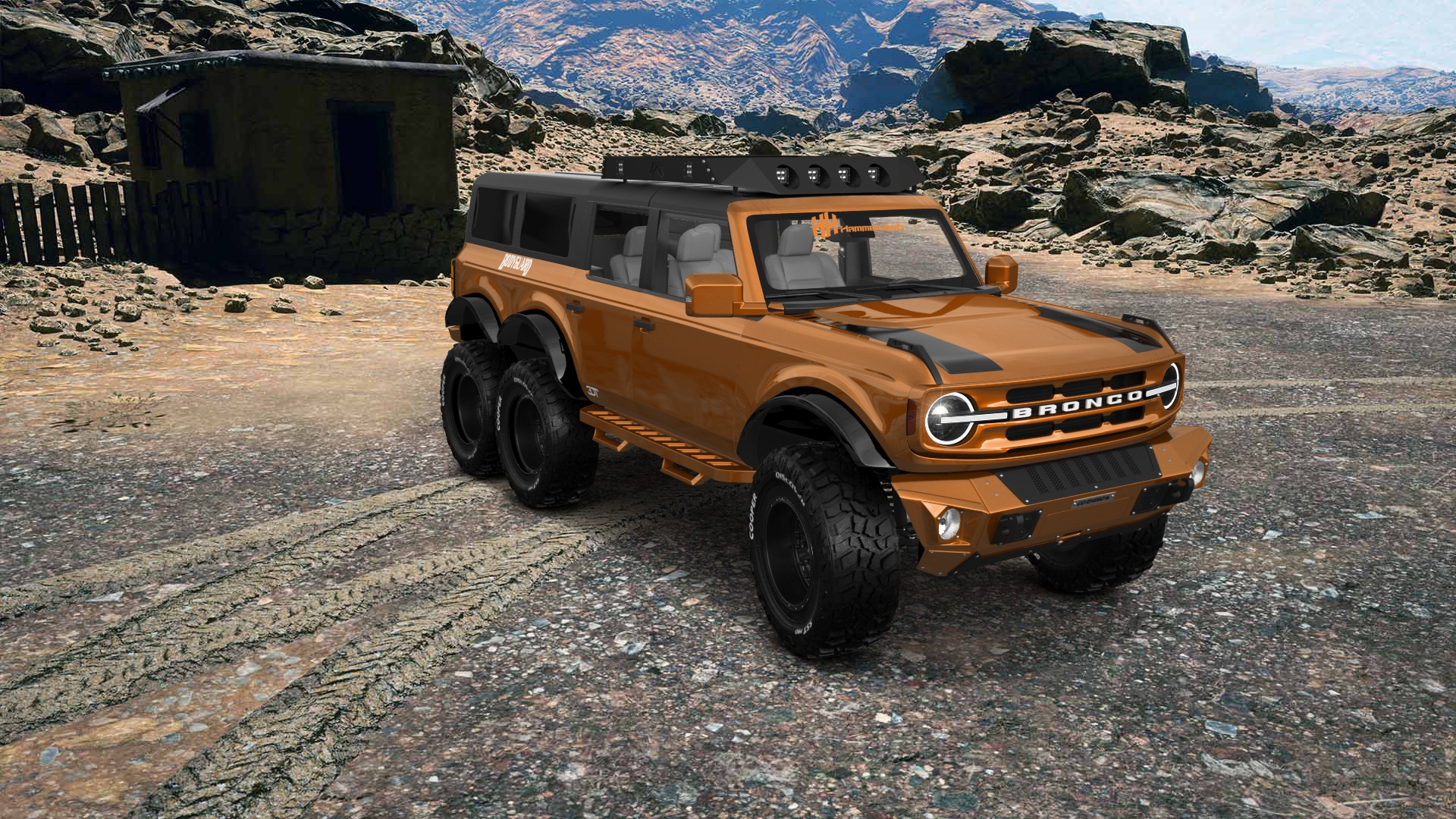 Ford Bronco 6X6 4 Door pickup truck 2021