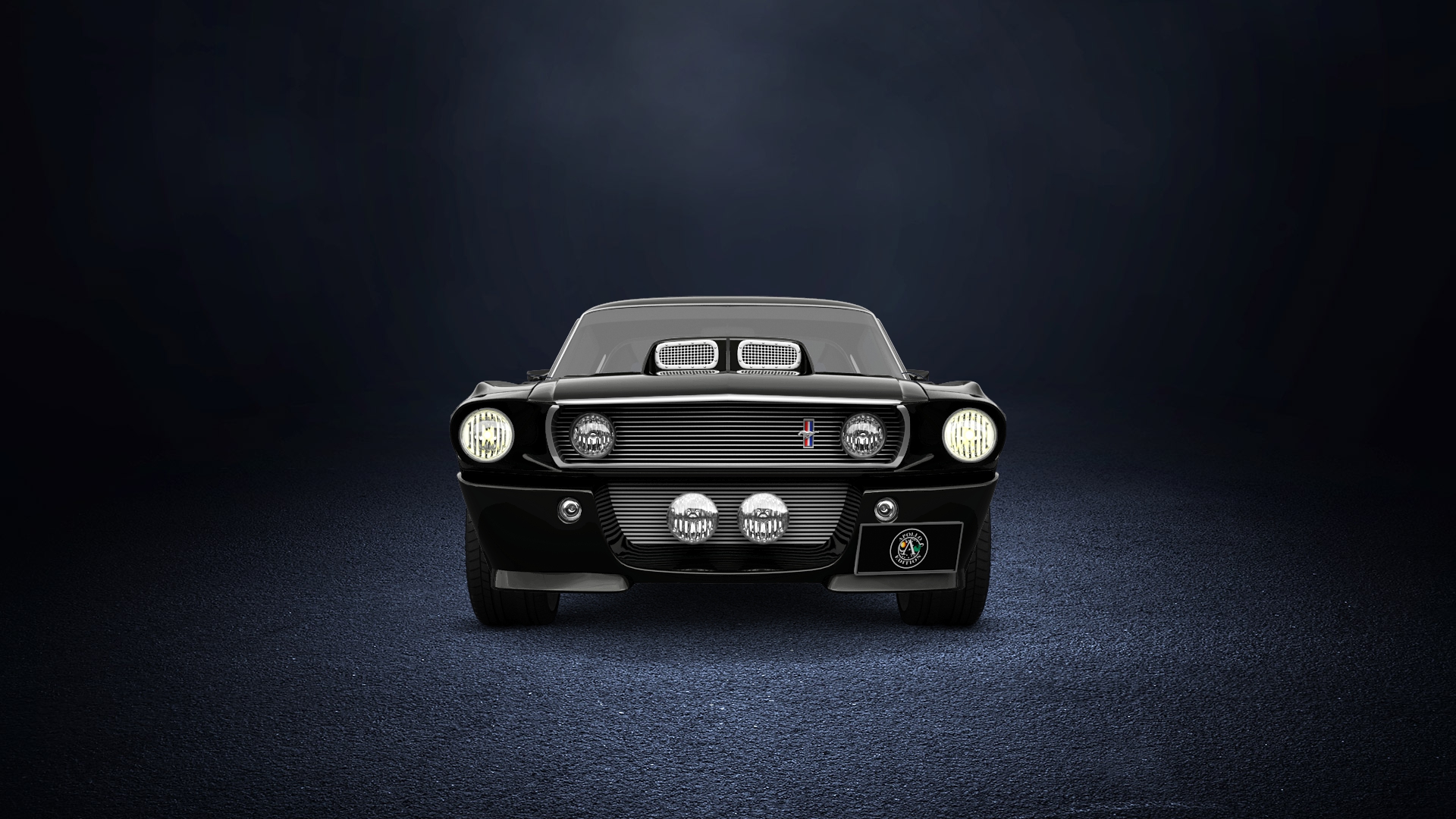 Mustang GT500 2 Door Coupe 1968 tuning