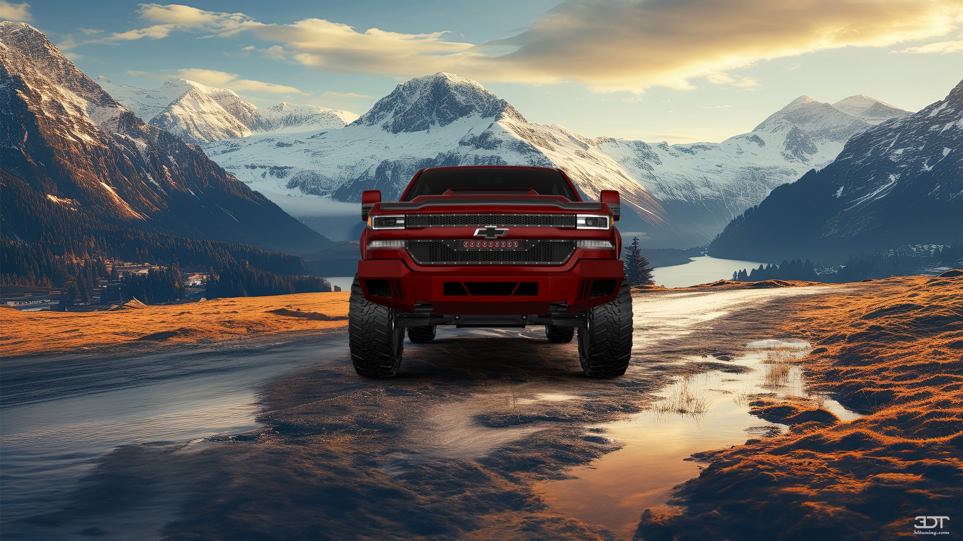 Chevrolet Silverado 1500 4 Door pickup truck 2016 tuning