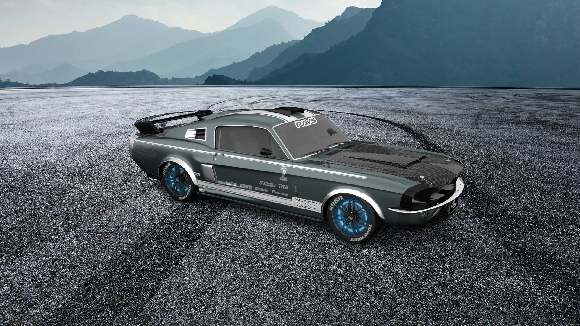 Mustang GT500 2 Door Coupe 1968