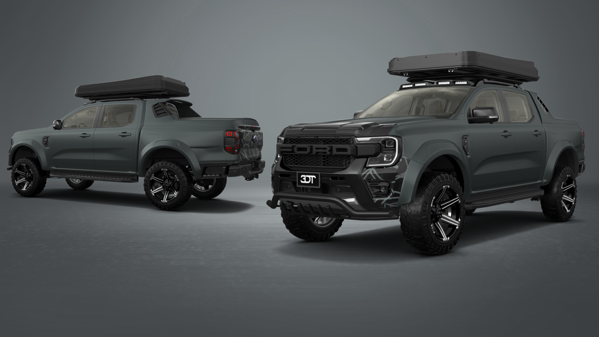 Ford Ranger 4 Door pickup truck 2022 tuning