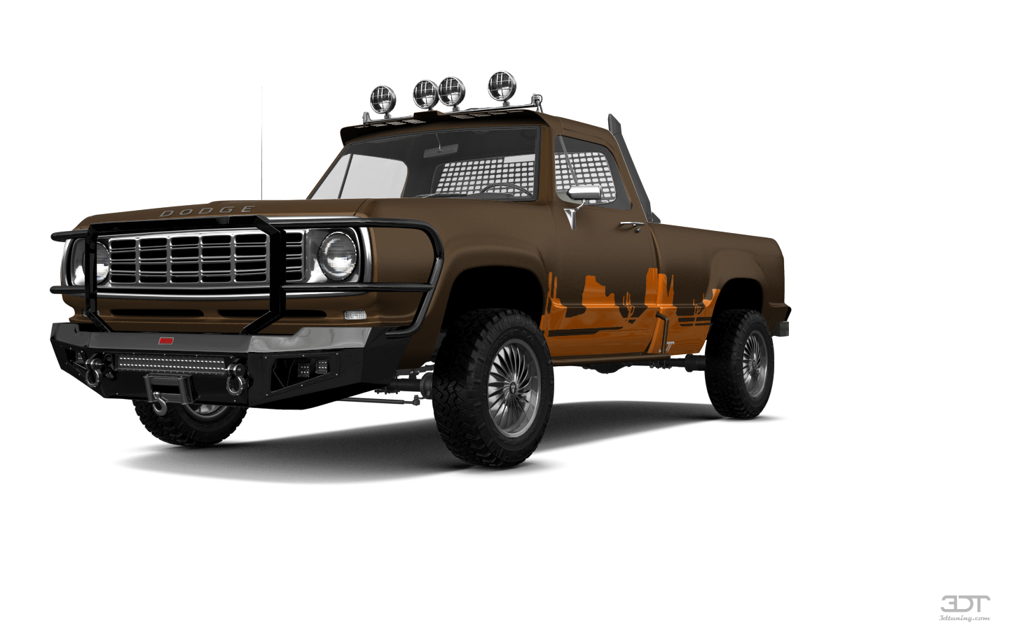 Dodge Power Wagon W200 2 Door pickup truck 1972