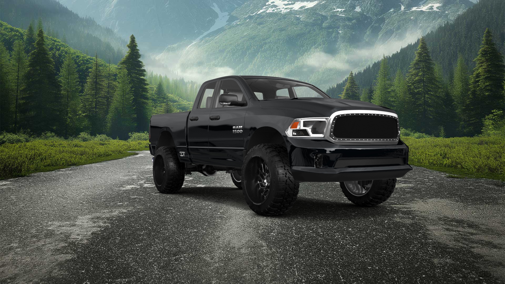 Dodge Ram 1500 Quad-Cab 4 door 2014