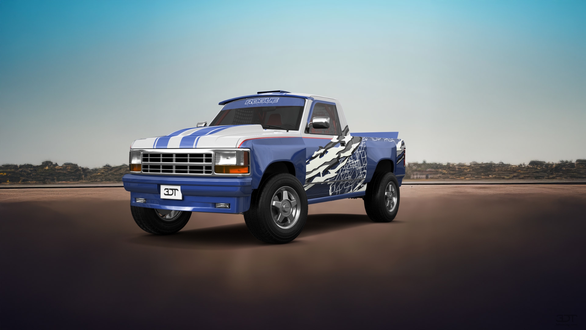 Dodge Dakota Regular Cab 2 Door pickup truck 1987 tuning