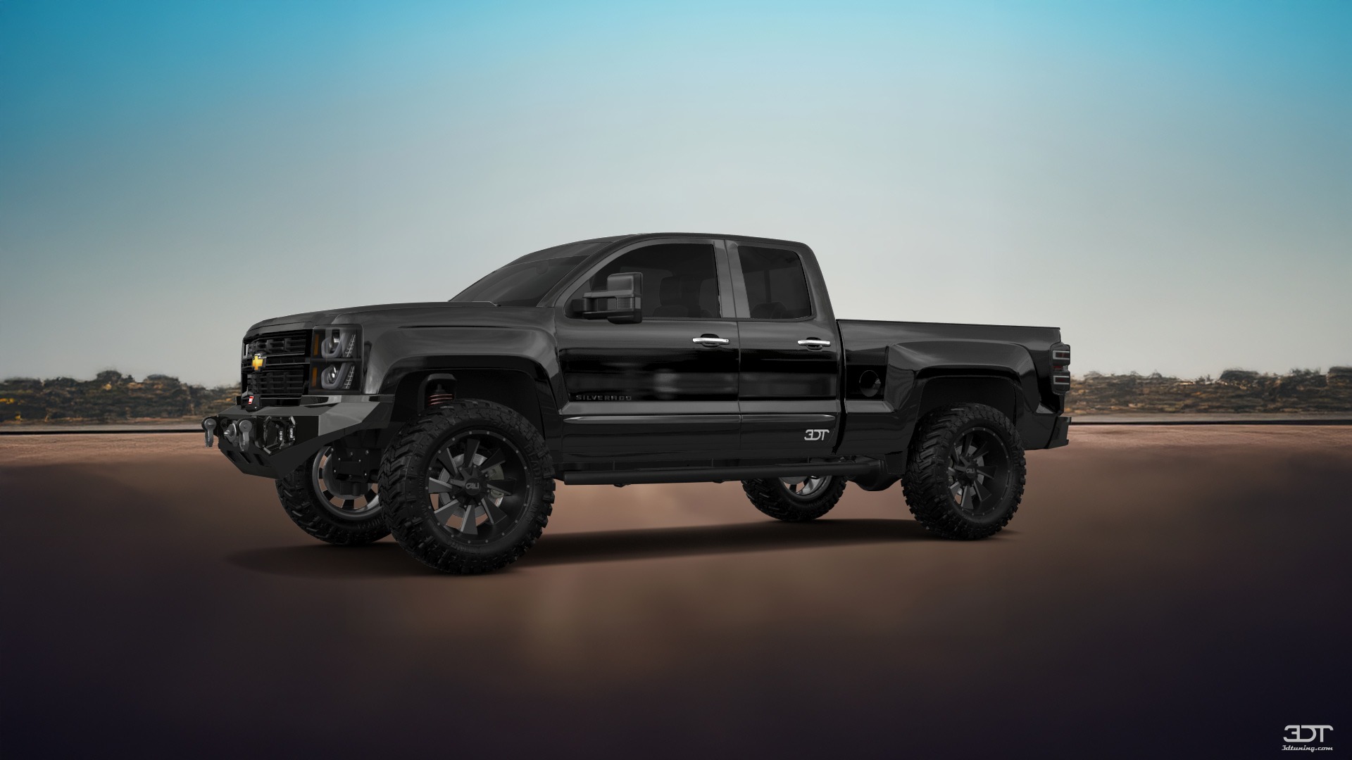 Chevrolet Silverado 1500 6.5 ft box 4 Door pickup truck 2014 tuning