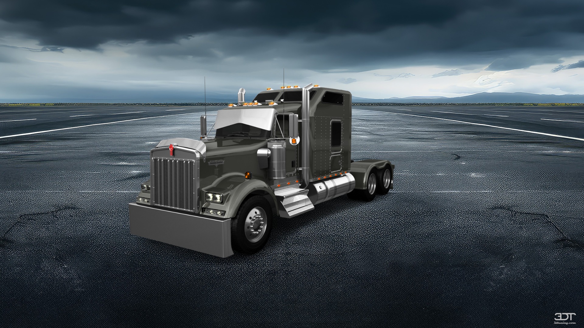 Kenworth W900 Sleeper Cab Truck 2015