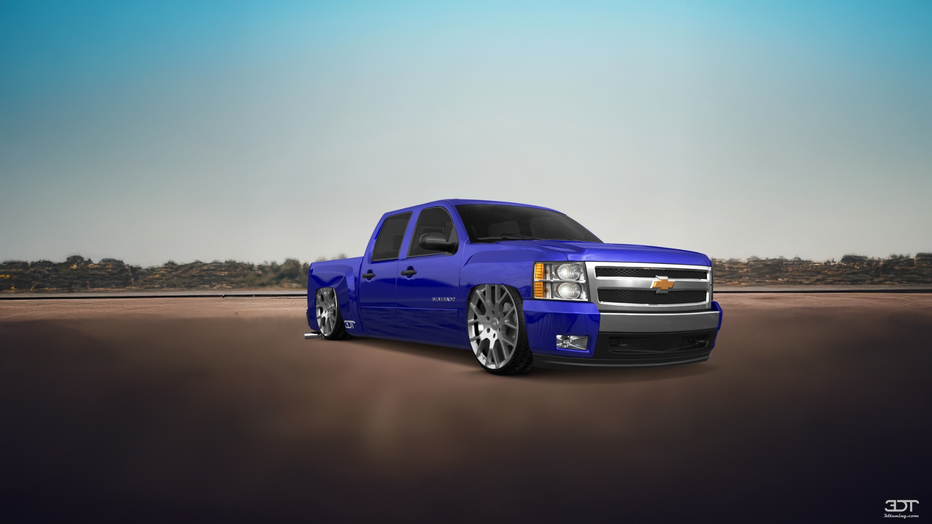 Chevrolet Silverado 1500 Crew Cab 4 Door pickup truck 2007 tuning