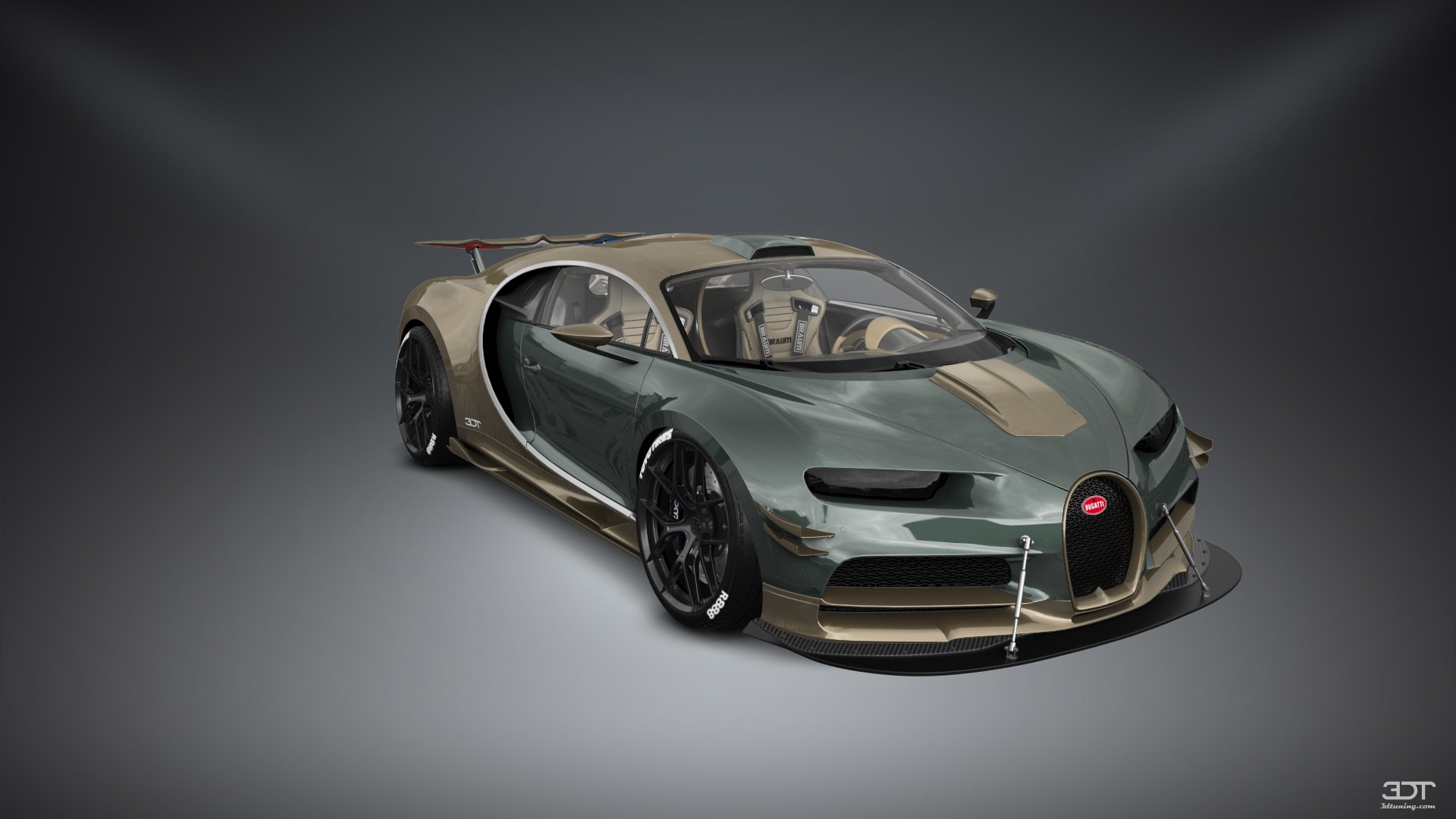 Bugatti Chiron 2 Door Coupe 2016 tuning