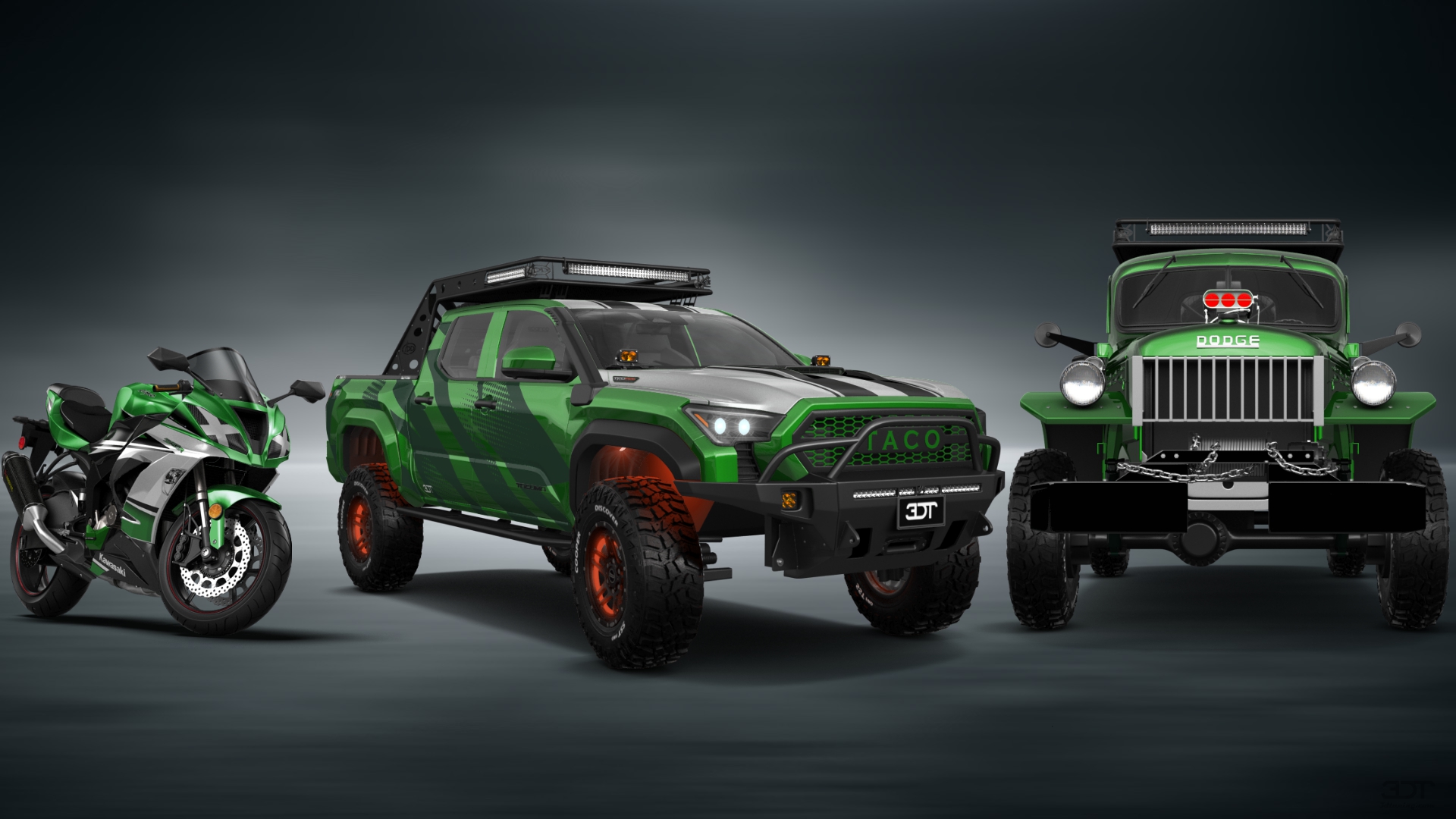 Dodge Power Wagon 2 Door pickup truck 1947 tuning