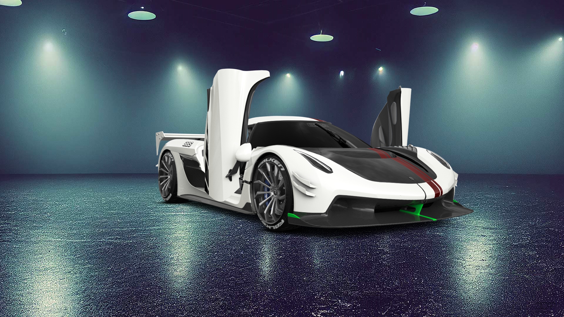 Koenigsegg Jesko 2 door targa top 2020