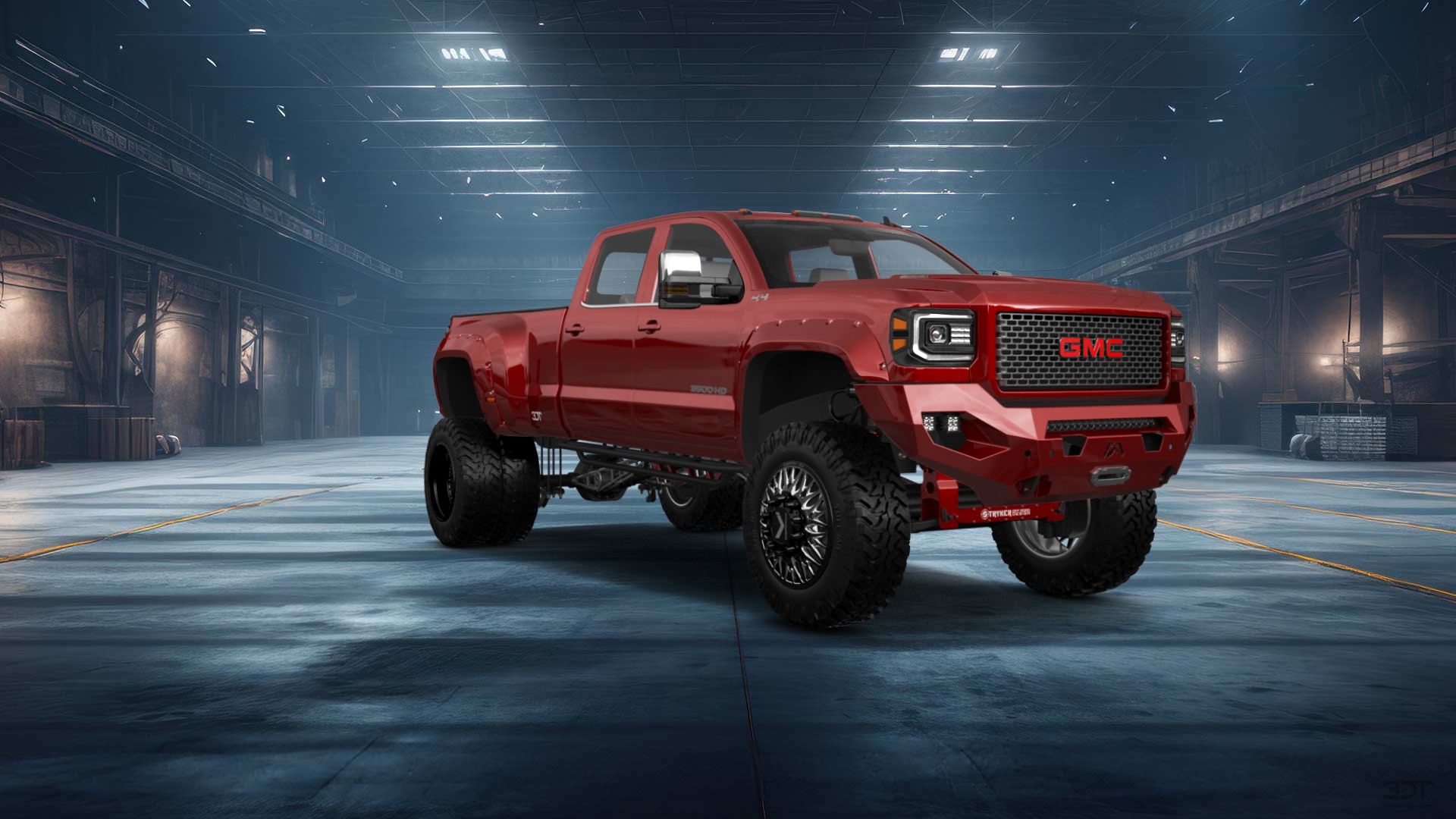 GMC Sierra 3500 HD Crew Cab 4 Door pickup truck 2015 tuning
