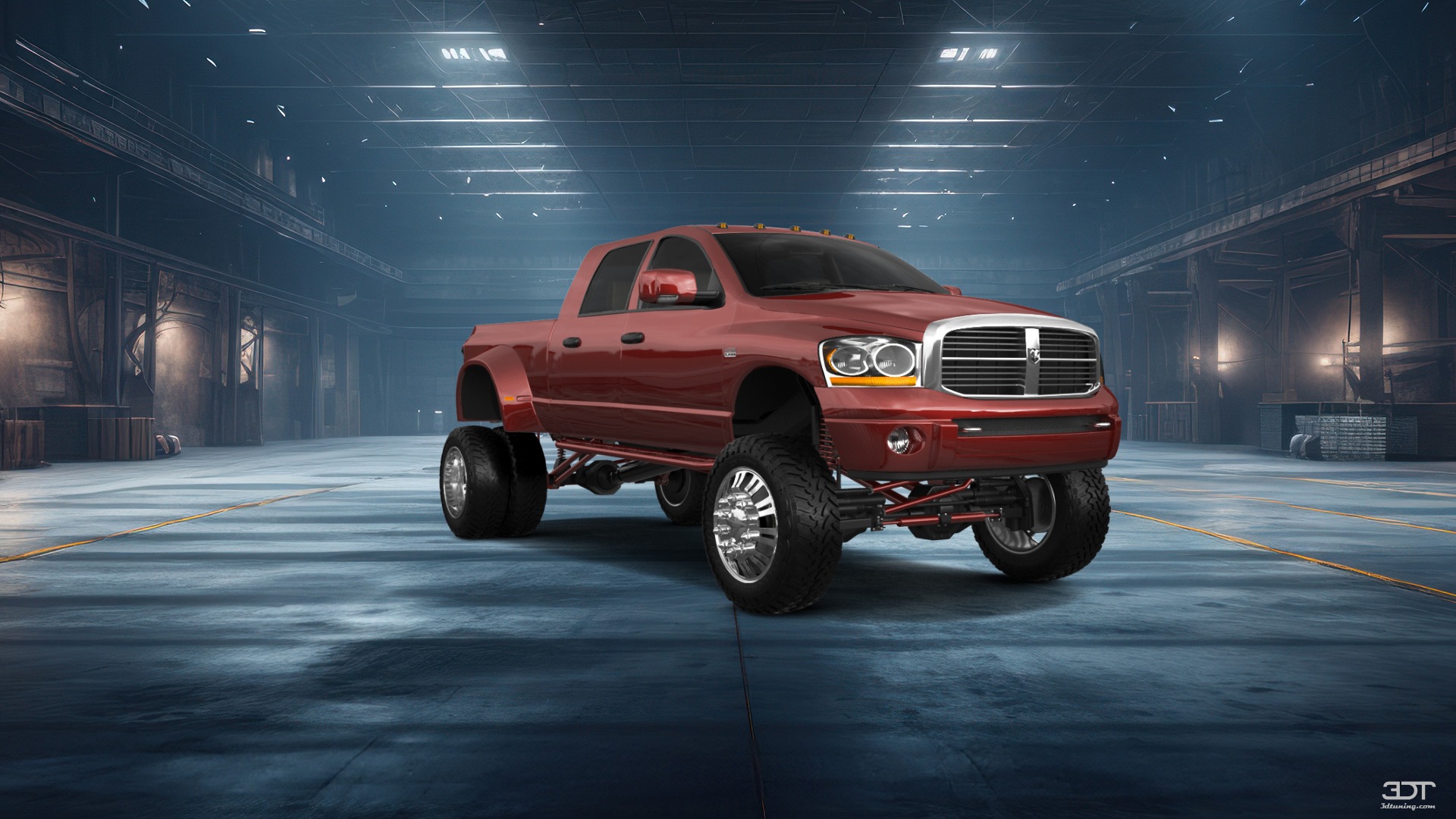 Dodge Ram 3500 Dually 4 Door pickup truck 2007