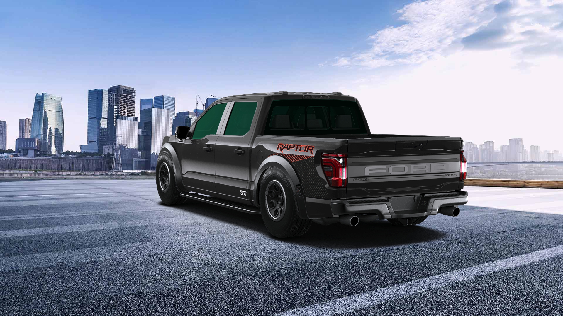 Ford F-150 Raptor 4 Door pickup truck 2024 tuning