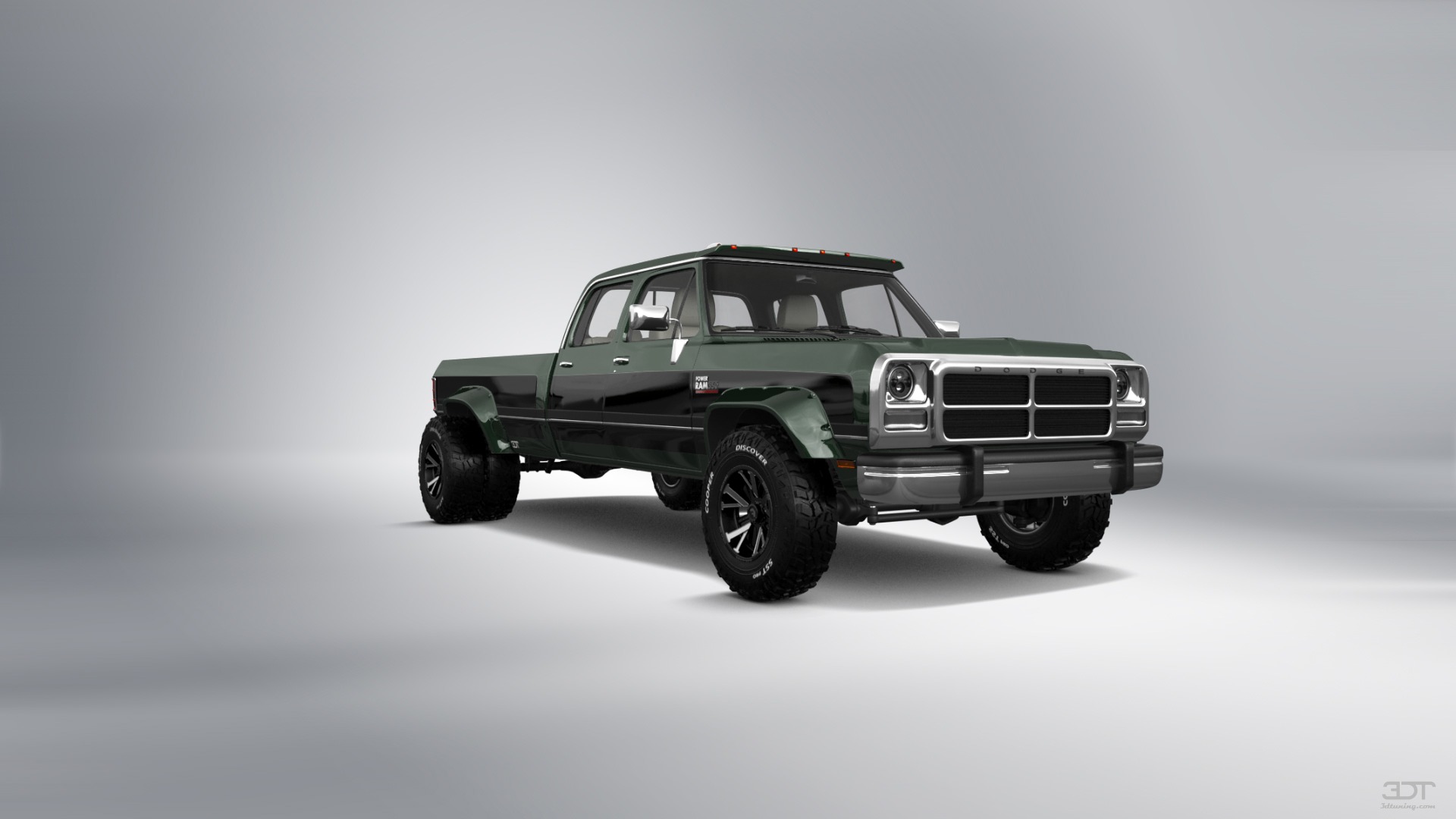 Dodge Ram 350 4 Door pickup truck 1991 tuning