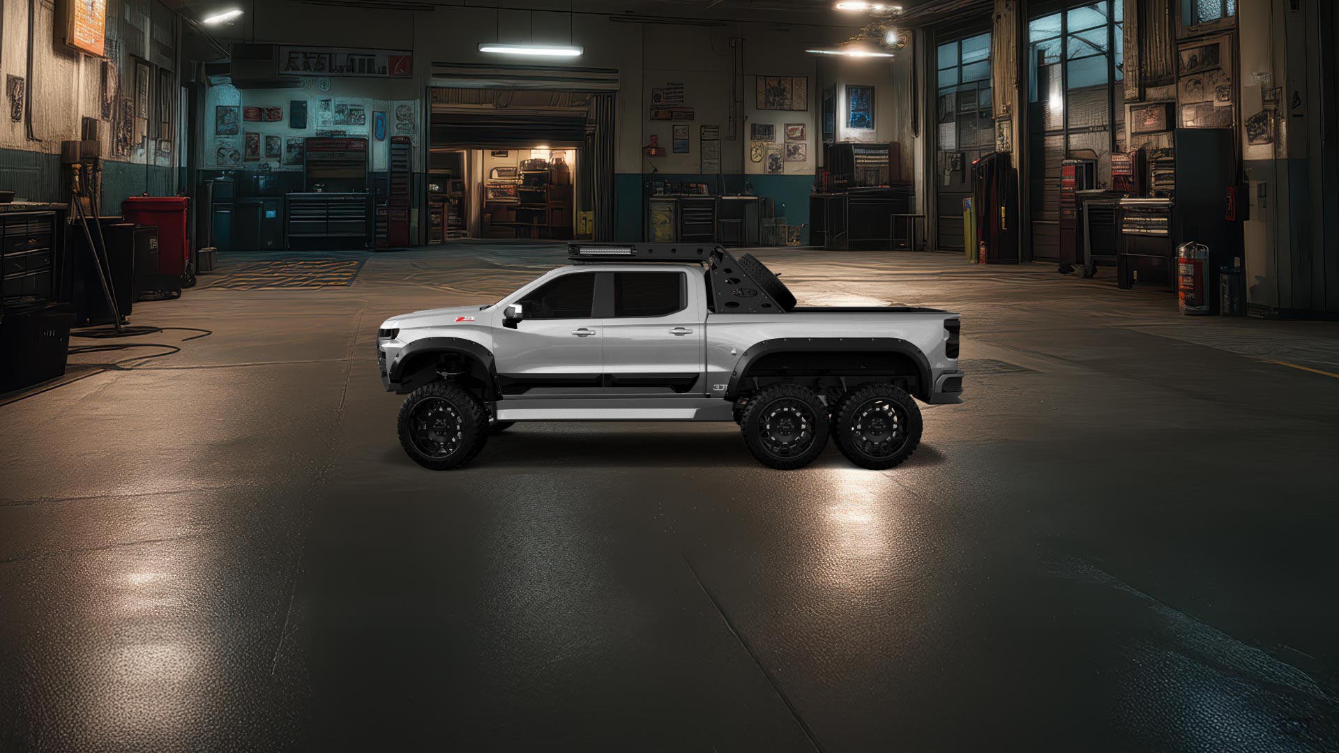 Chevrolet Silverado Hennessey Goliath 6X6 Truck 2020 tuning