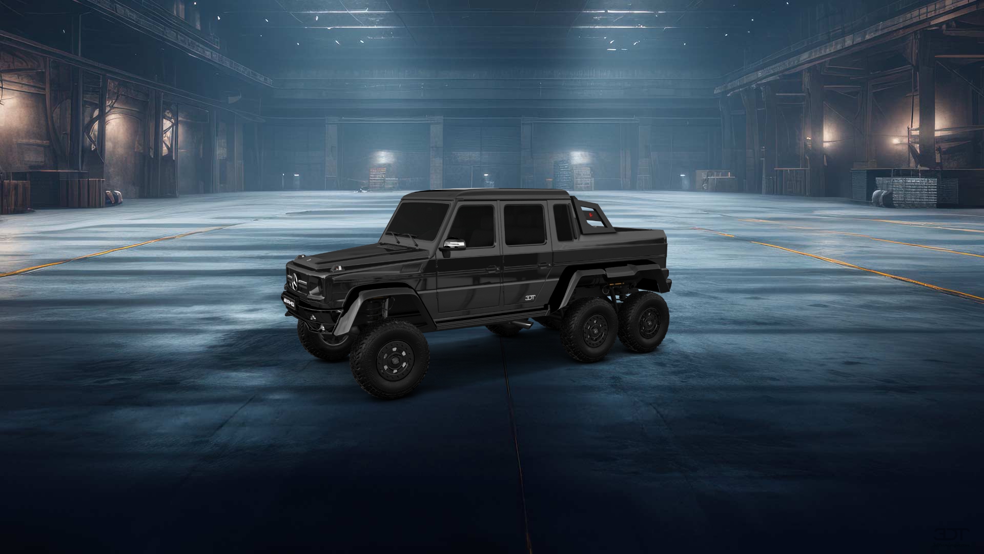 Mercedes G 63 AMG 6x6 4 Door pickup truck 2013