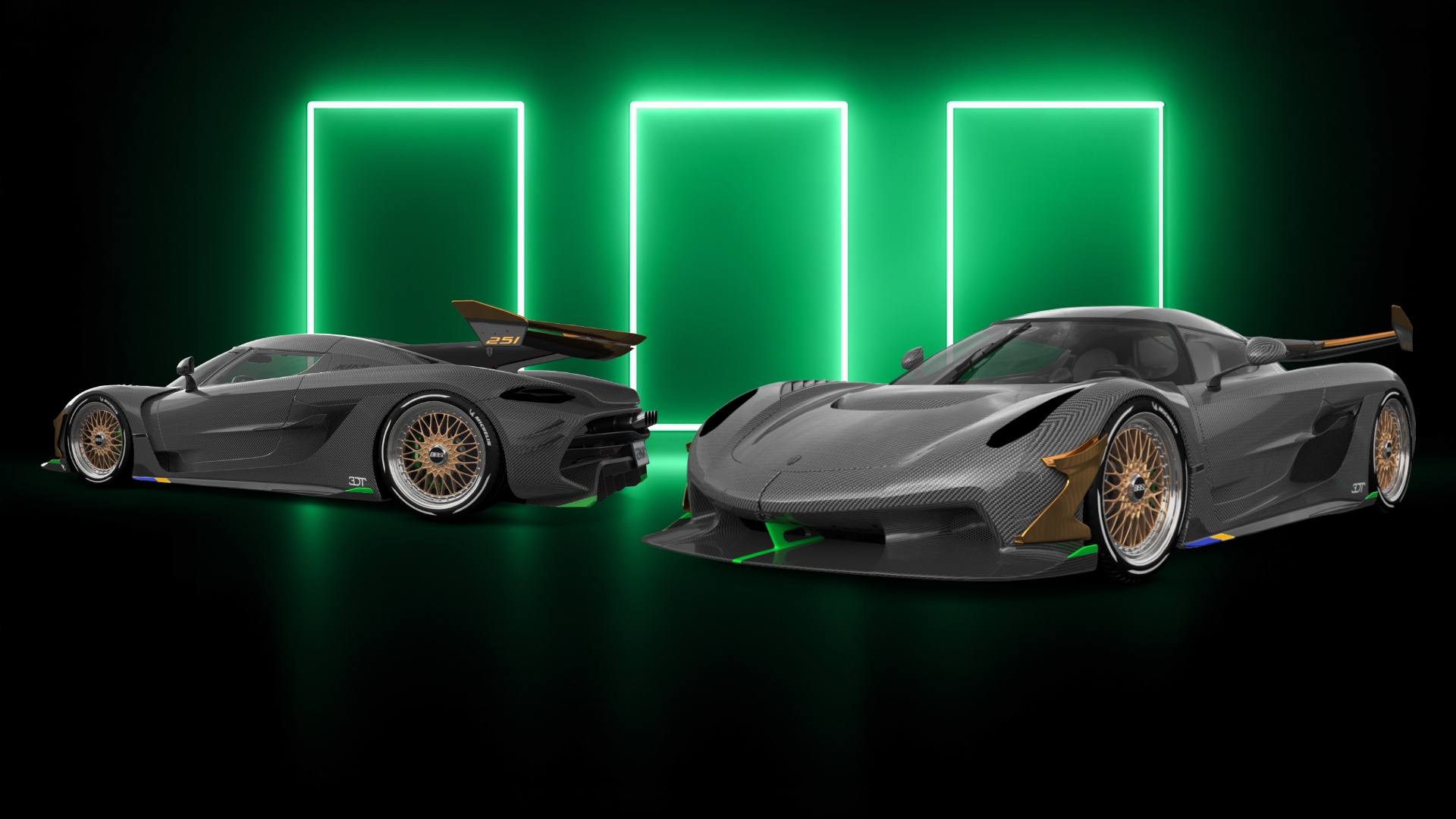 Koenigsegg Jesko 2 door targa top 2020 tuning