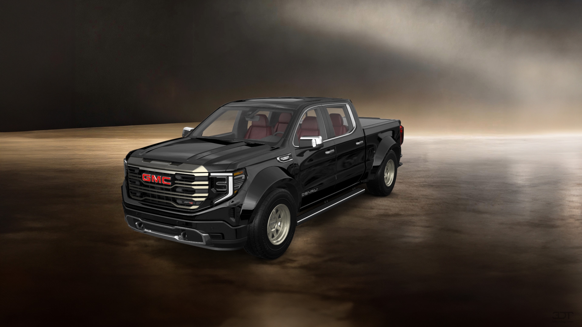 GMC Sierra 1500 Crew Cab 5.8 ft box 4 Door pickup truck 2023 tuning