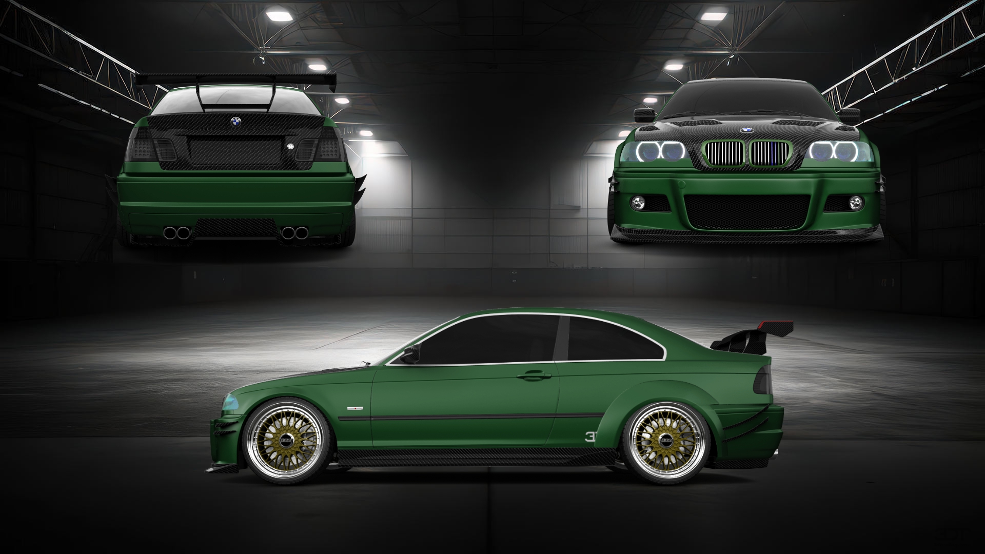 BMW 3 Series 2 Door Coupe 2001 tuning